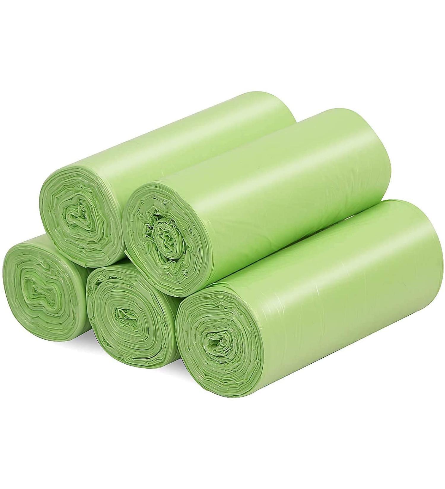 7-Almond Biodegradable Trash Bags 2 Gallon 100 Counts Kitchen Eco Friendly Garbage Bags Small Extra Thickening Trash Bags for Bathroom Kitchen Compost Camping Office Car(Green) - Buy Online on GoSupps.com