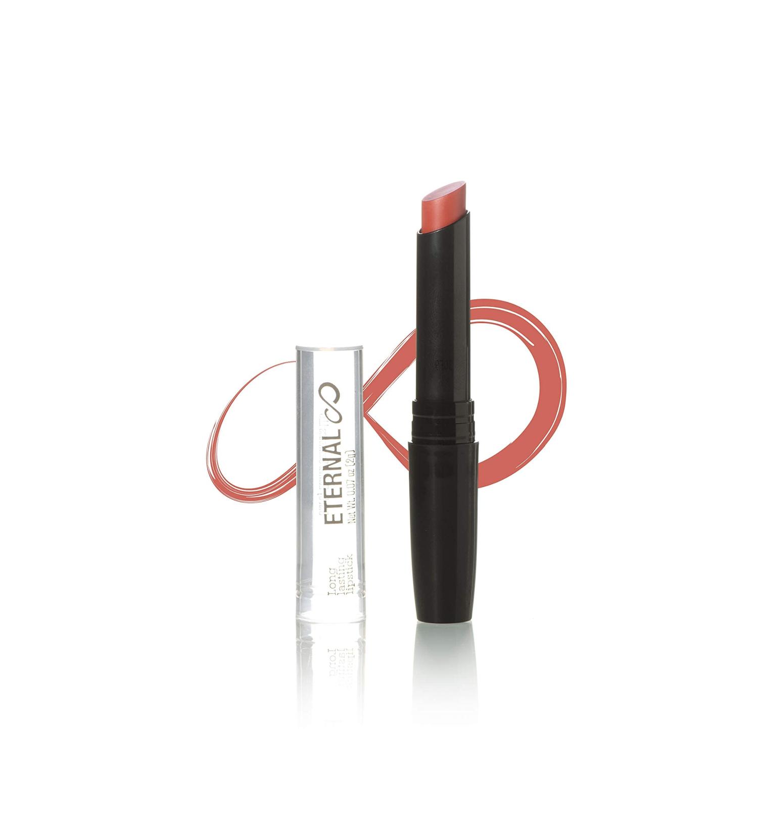 Eternal Long Lasting Moisturizing Lipstick with Vitamin E - Professional Luxury Collection | Creamy Semi Matte Finish | Longwear Modern Colors (Paradise) - Buy Online on GoSupps.com