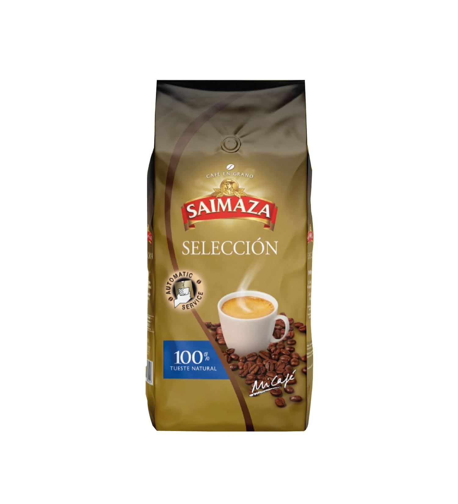 Saimaza - Selection of coffee beans 100% natural roast 1 kg in protective atmosphere Brown - Buy Online on GoSupps.com