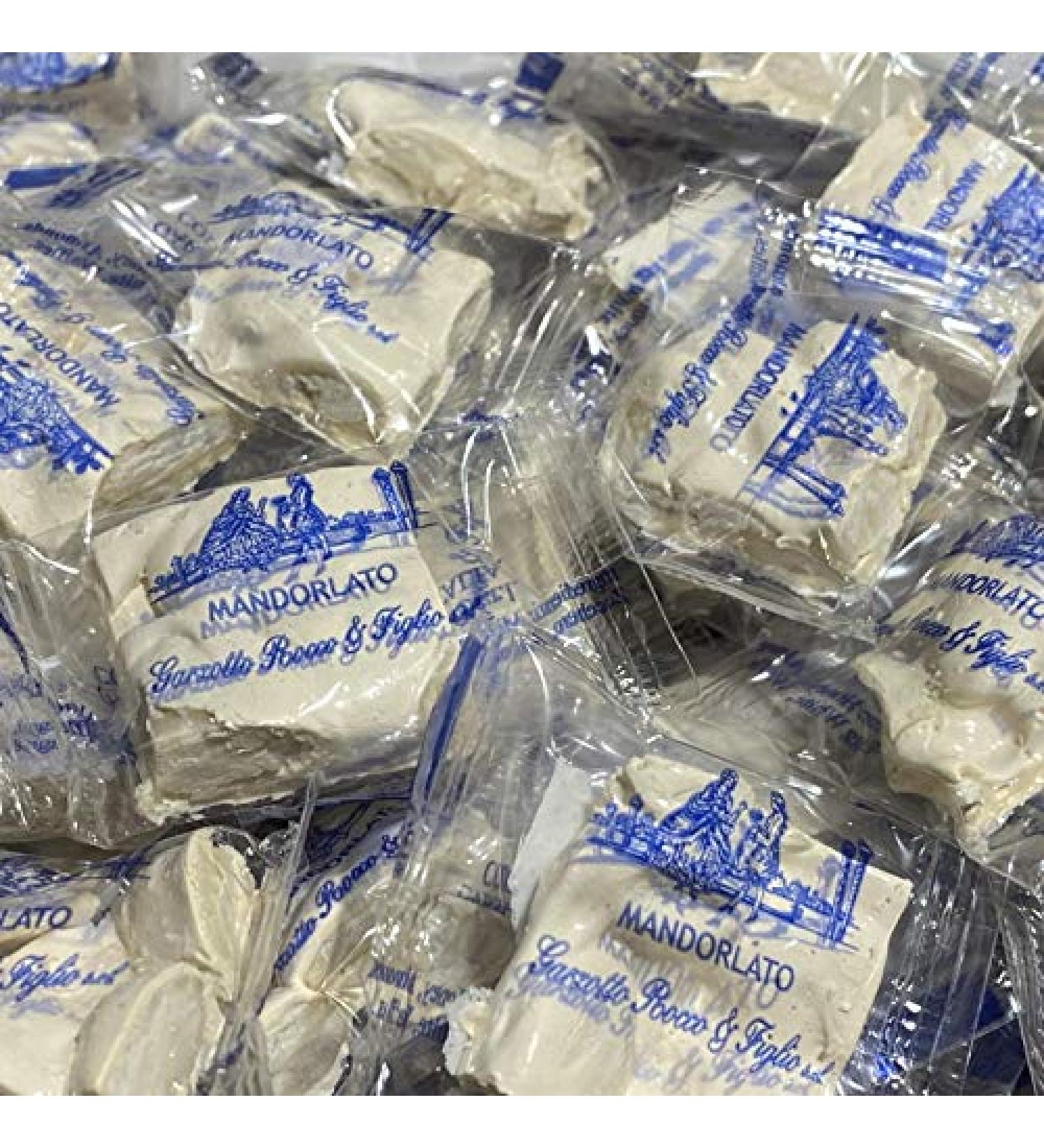 De Antoni Original Cologna Veneta Garzotto Almond | Classic & Superior Almond Bouches Individually Wrapped | 500g Pack