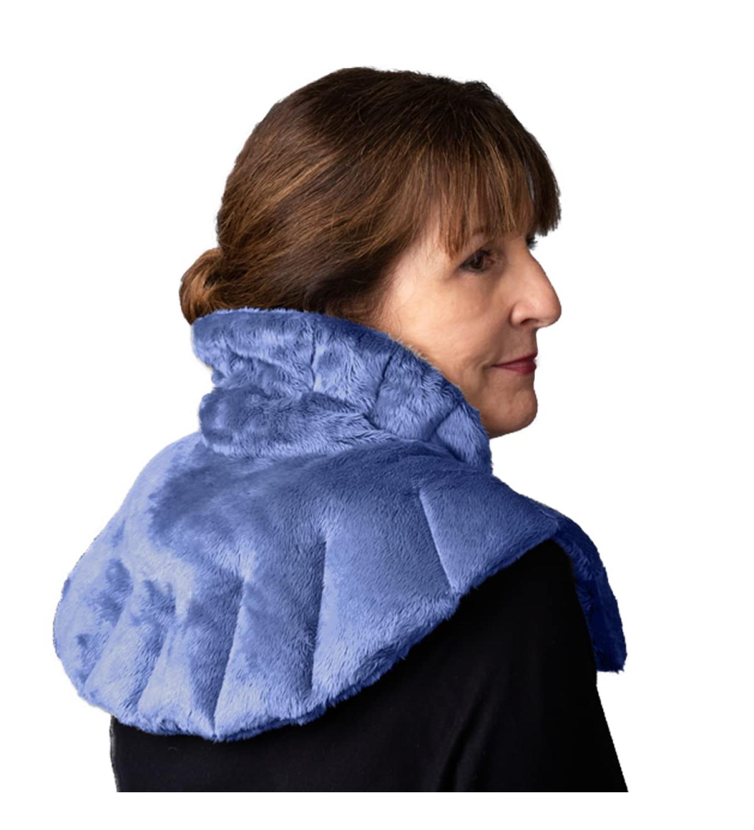 Herbal Concepts Neck and Shoulder Hot/Cold Wrap with Aromatherapy - Slate Blue - Buy Online on GoSupps.com