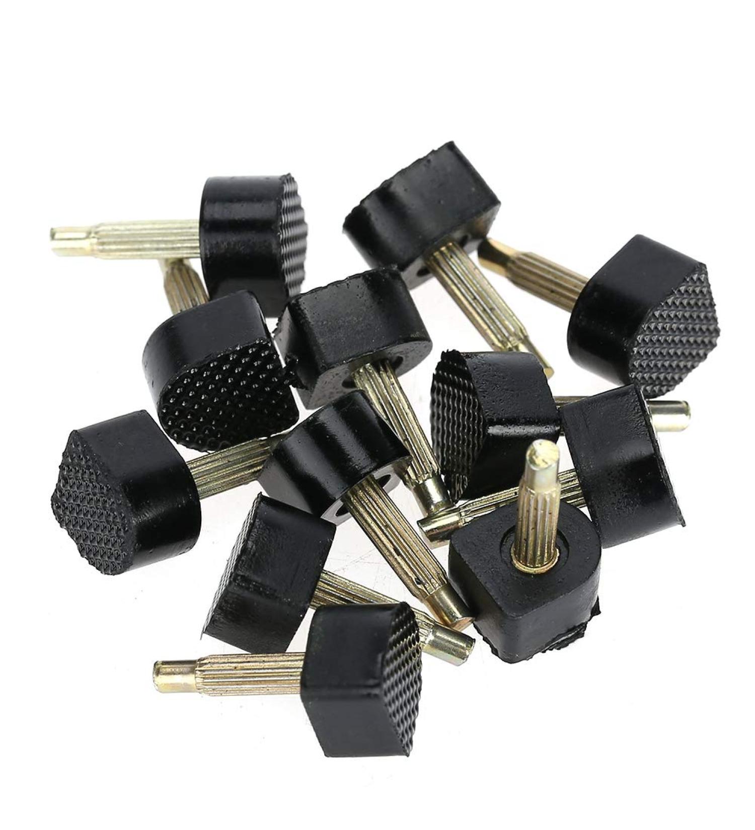 Yosoo High Heel Replacement Tips - 60PCS/30 Pairs - Stiletto Repair Caps in 5 Different Sizes - Buy Online on GoSupps.com