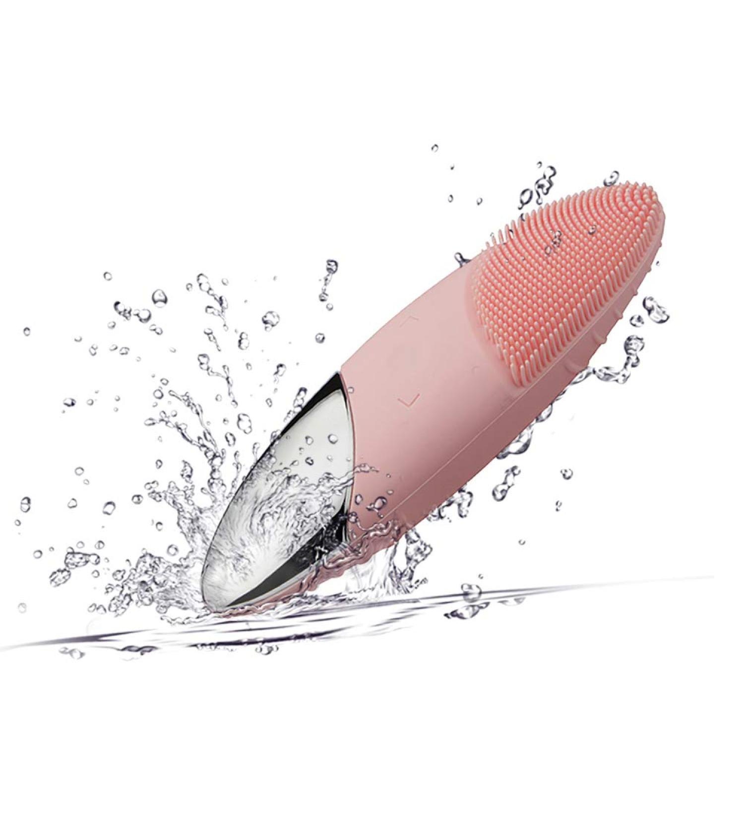 MEISMEIK Facial Cleansing Brush Electric - 5 Modes Face/Eye Massager - Skin Care Assistant - 108 Heated - Rechargeable - Waterproof IP67 - Buy Online on GoSupps.com