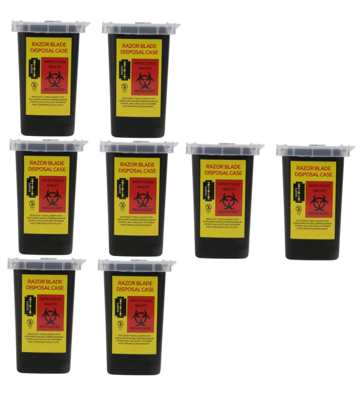 Beaupretty 8 STK Klinge Storage Box | Hairdressing Salon Blade Dispenser & Waste Container - Shop Internationally! - Buy Online on GoSupps.com