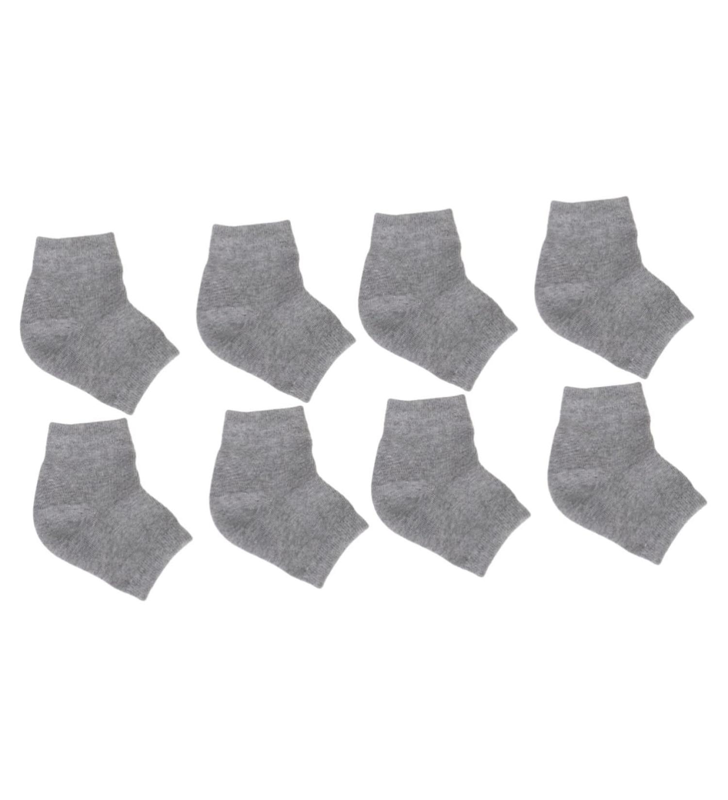 Housoutil 4 Pairs Heel Sleeves Protectors Feet Care Socks Feet Cracked Socks Spa Socks for Dry Feet Crack Heel Socks Gel Heel Sleeves Ankle Socks Moisturizing Pink Casual Socks Men and Women - Buy Online on GoSupps.com