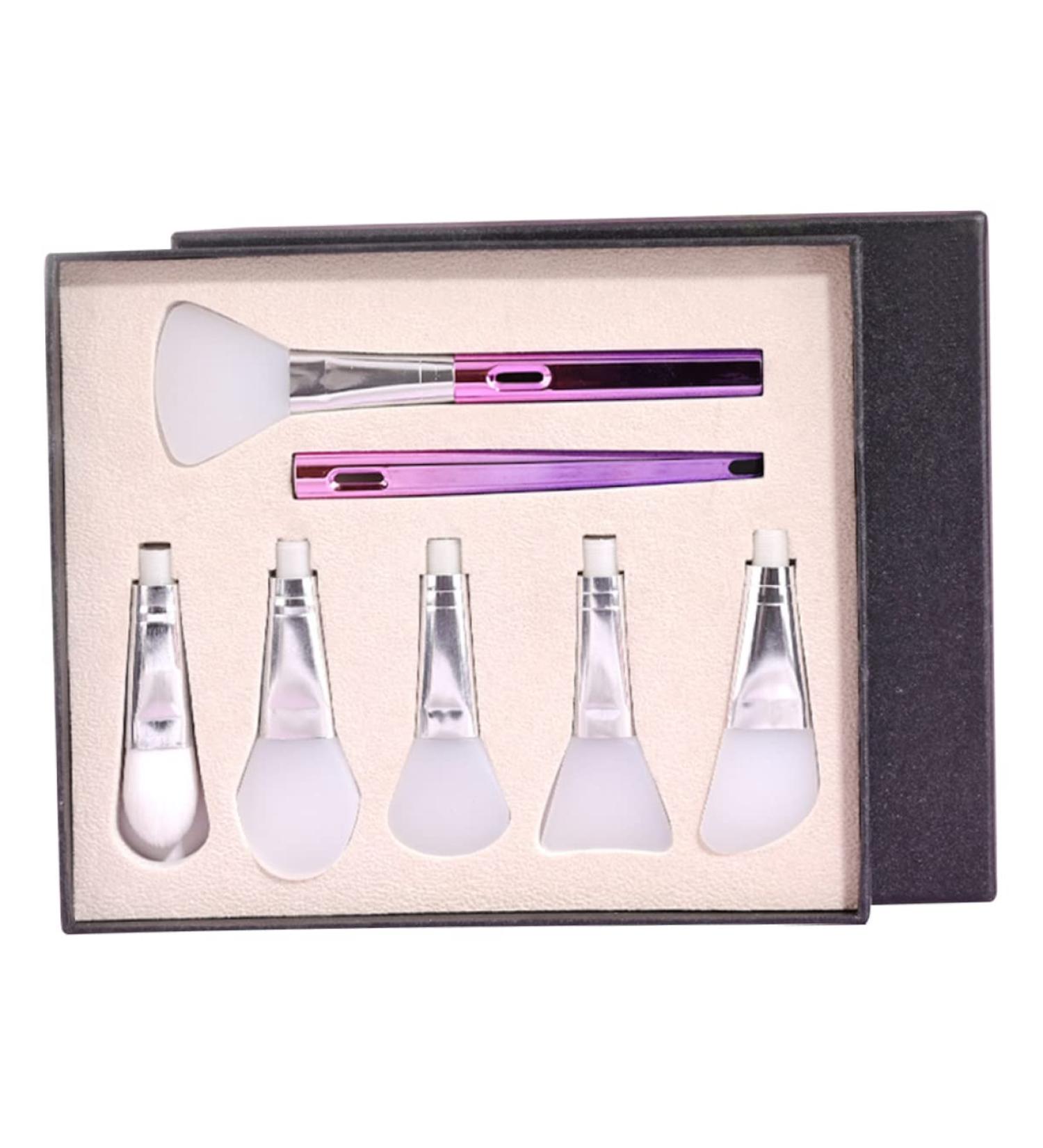 Ipetboom 1set Brush Set Spatula Makeup Tool Brush Applicator Silicone Brush Silicone Brush Facial Products Beauty Tools Applicator Brush Mud Film Abs Soft Fur - Buy Online on GoSupps.com