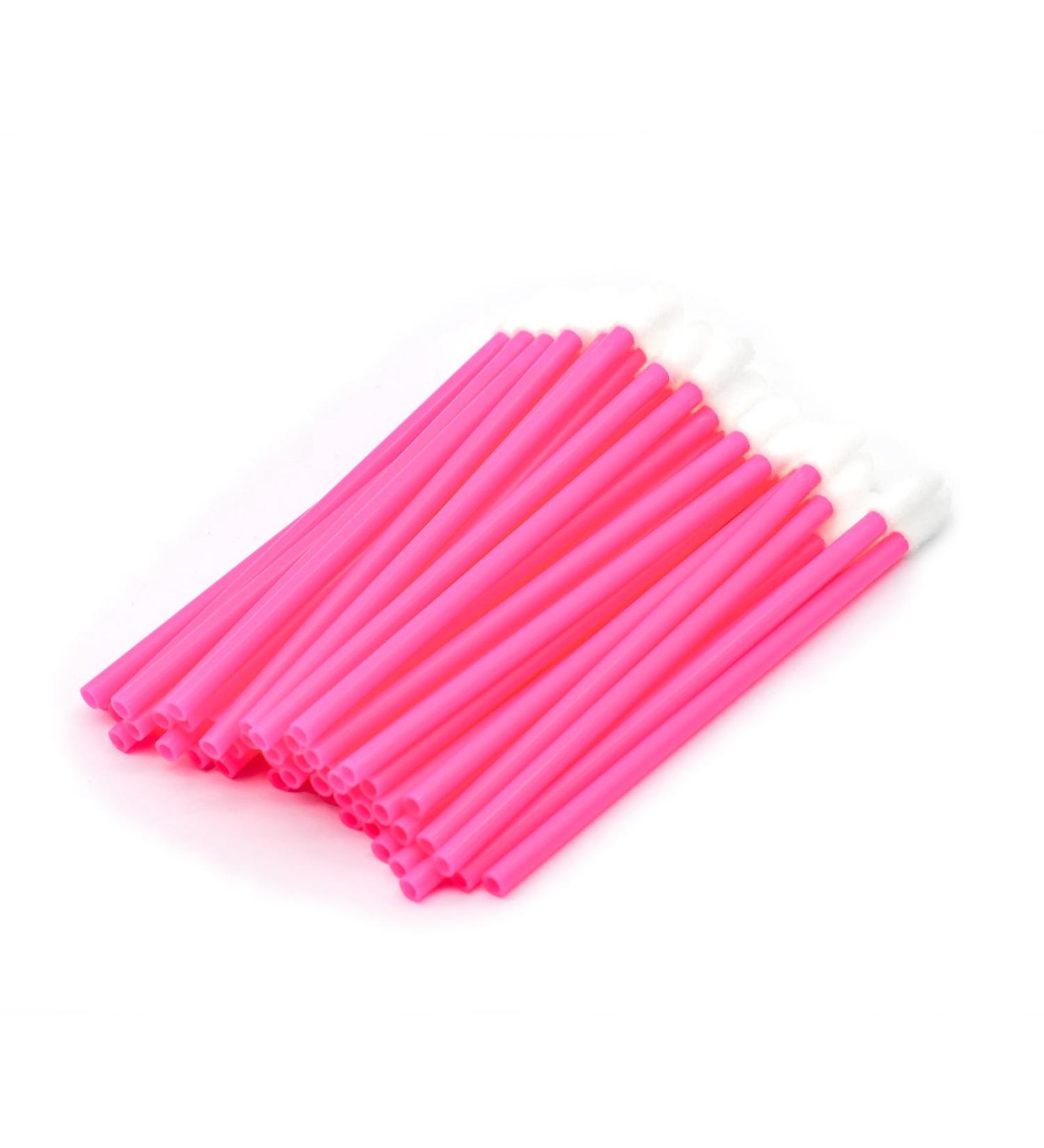 Paitok Disposable Lip Brush - 200 Pieces Lip Applicator for Lipstick Lip Gloss & Concealer - Pink Red Makeup Tools - Buy Online on GoSupps.com