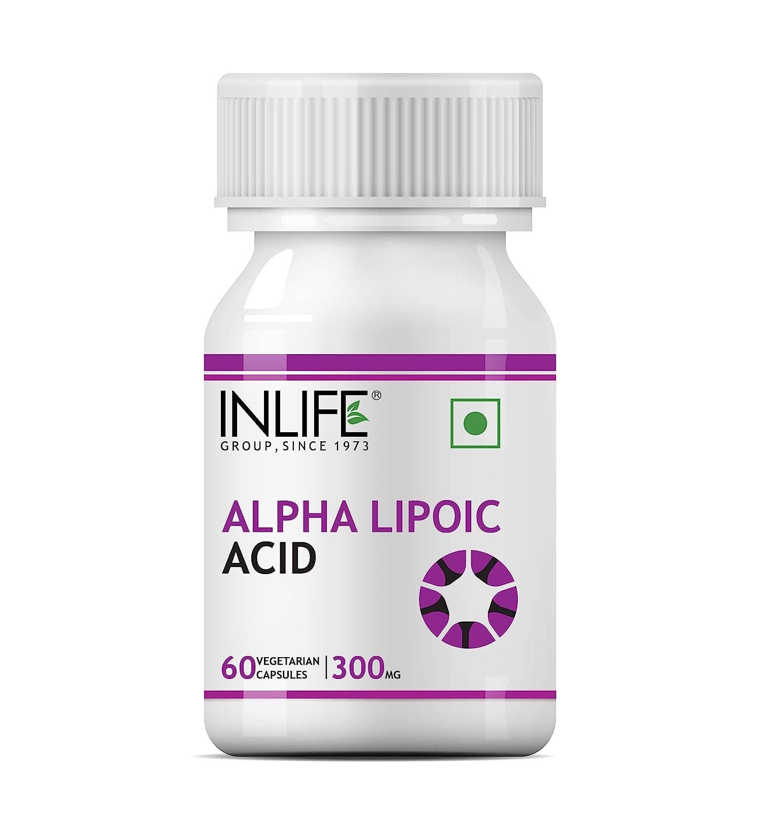 Sheltr Alpha Lipoic Acid ALA Universal Antioxidant Supplement 300 mg - 60 Vegetarian Capsules - Buy Online on GoSupps.com