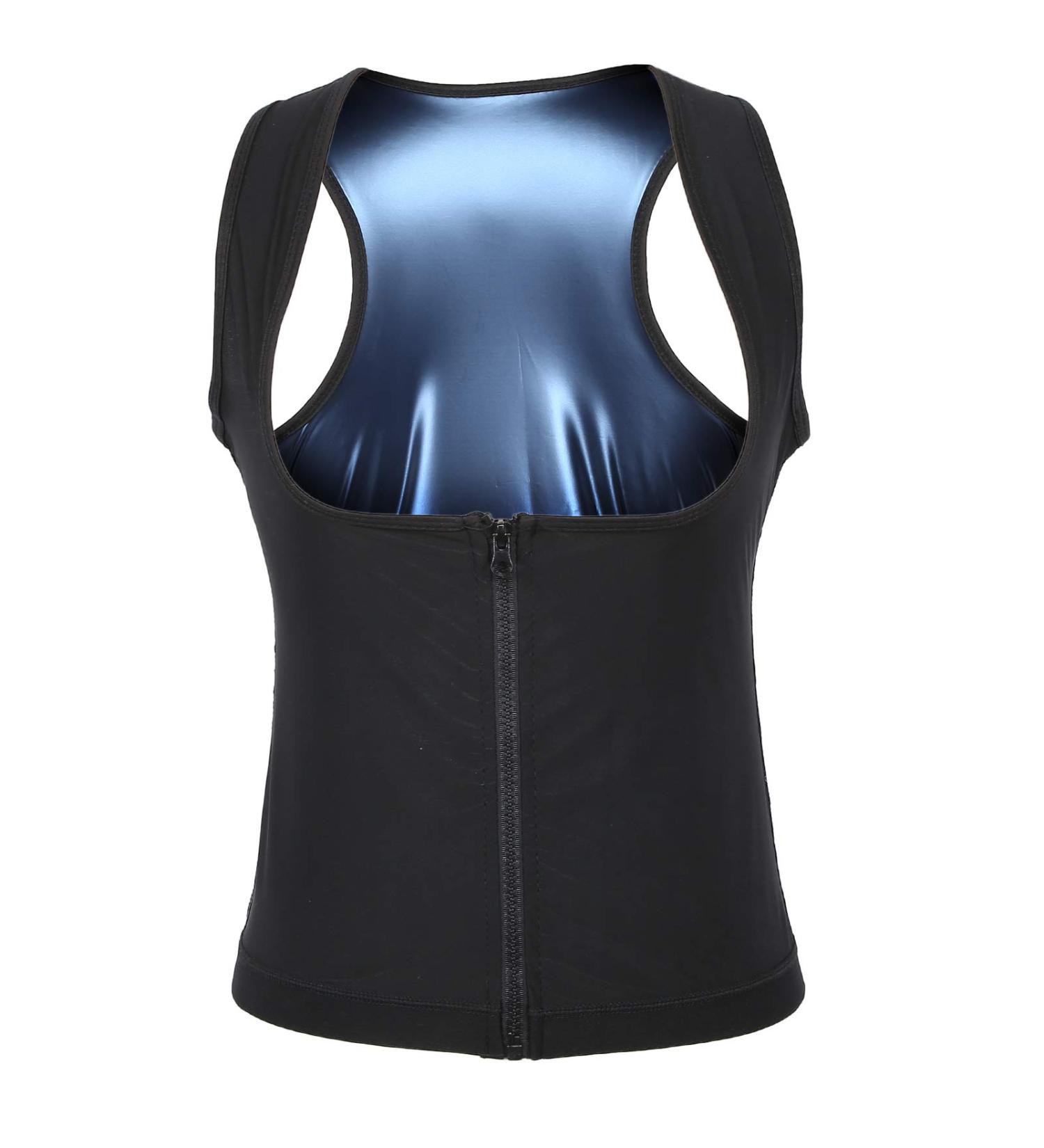 Tbest Sauna SuitsSauna Vest Heating Sweat Tank Top Breathable Waist Trainer Zipper Sports Corset for FemaleL/XL (2XL/3XL) XXL-3XL - Buy Online on GoSupps.com