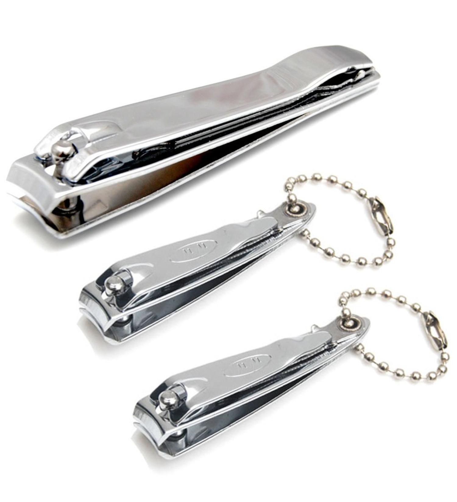 Luxxii Nail Clippers Set (3 Pack) with Nail File - Sturdy Toenail & Fingernail Clippers Gift Set for Men and Women - Buy Online on GoSupps.com