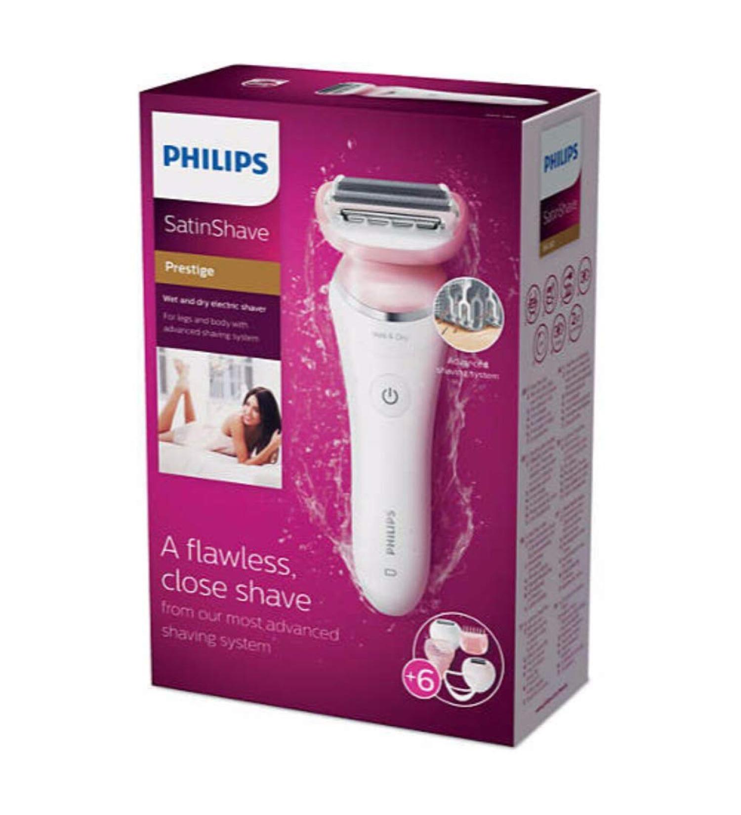 Philips SatinShave Prestige Wet and Dry Electric Shaver +6 Accessories