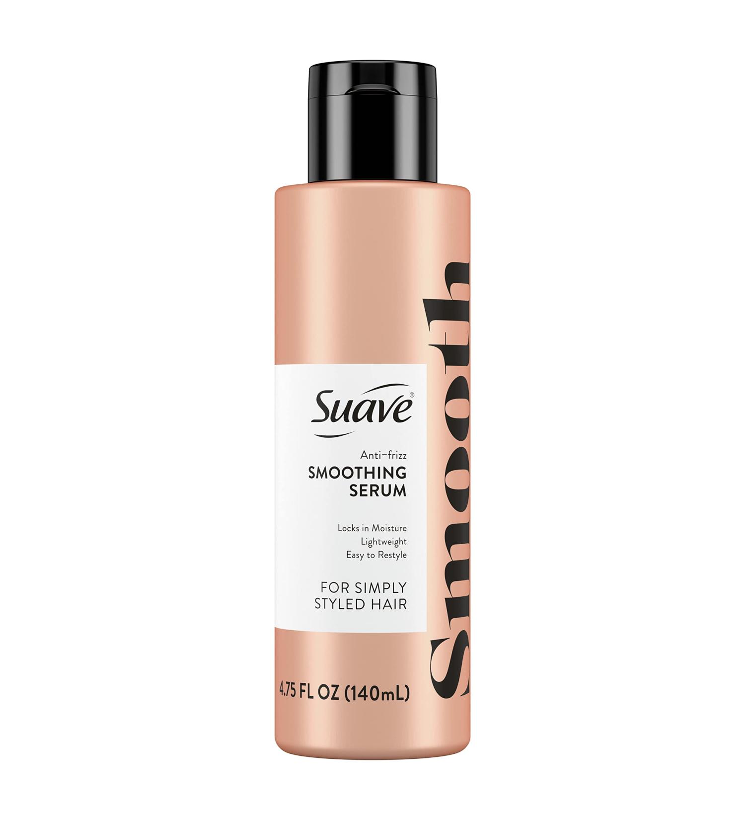 Suave Simply Styled Anti Frizz Serum - 24 Hour Smoothing Hair Serum for Frizz Control (4.75 oz) | International Shipping Available - Buy Online on GoSupps.com
