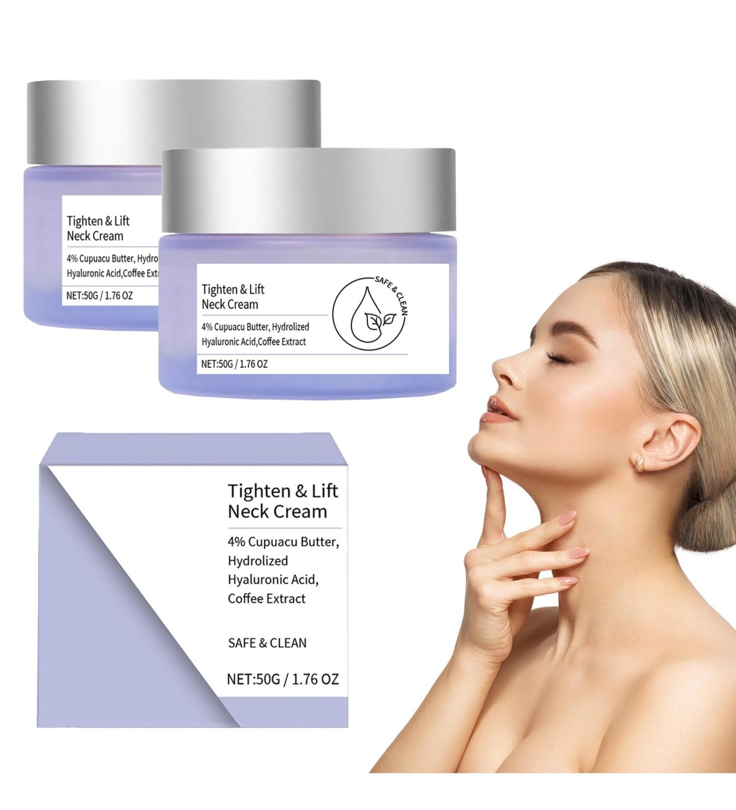 Nmbol Neck and Decollet Cream Anti-Aging Neck Skinny Lotion Anti-Wrinkle Cream for Neck and Decollet Hydrating Cream for Neck Neck and Wrinkle Formation 50G*2 - Buy Online on GoSupps.com