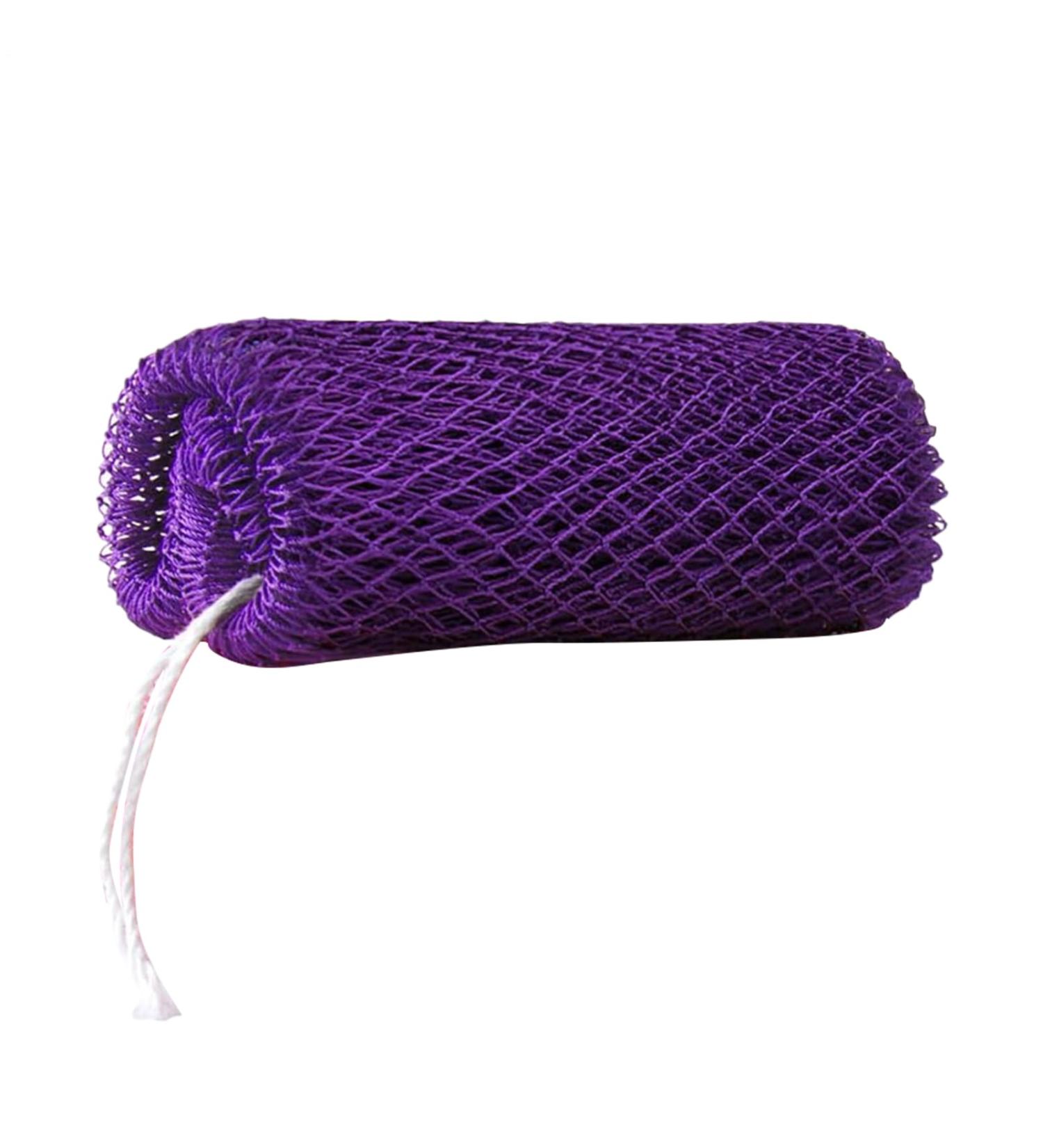 African skin smoothing peeling deep cleansing bath massage for arms legs feet neck and back daily care travel gym bathroom Lilac - Buy Online on GoSupps.com