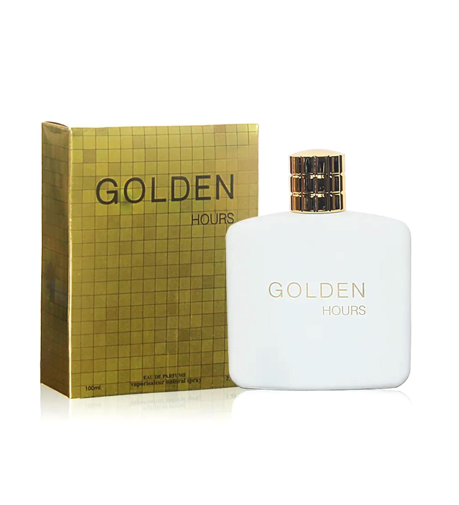 Golden Hours Sensual Woody Fragrance for Men | Long Lasting Cologne Aromatic Scent Eau de Parfum Natural Spray - Great Holiday Gift 3.4 Fl Oz/100 Ml - Buy Online on GoSupps.com
