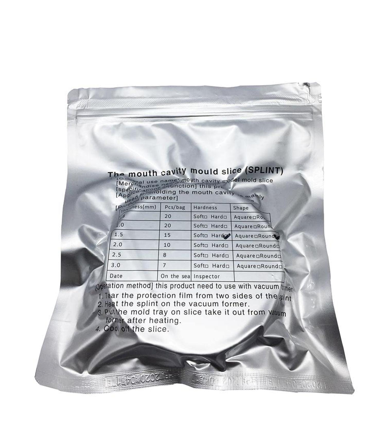 TEPTOARCH Lab Orthodontic Splint Retainer Slice Vacuum Forming Sheet 1.0mm Hard - Thermoforming Material - Buy Online on GoSupps.com