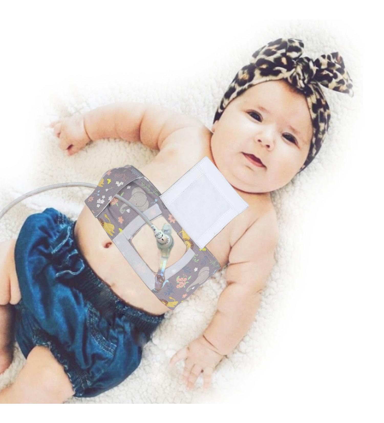 Adjustable G-Tube Feeding Tube Belt for Babies & Kids | Protective Tummy Time Belt with Button Cover Shop Internationally - Buy Online on GoSupps.com