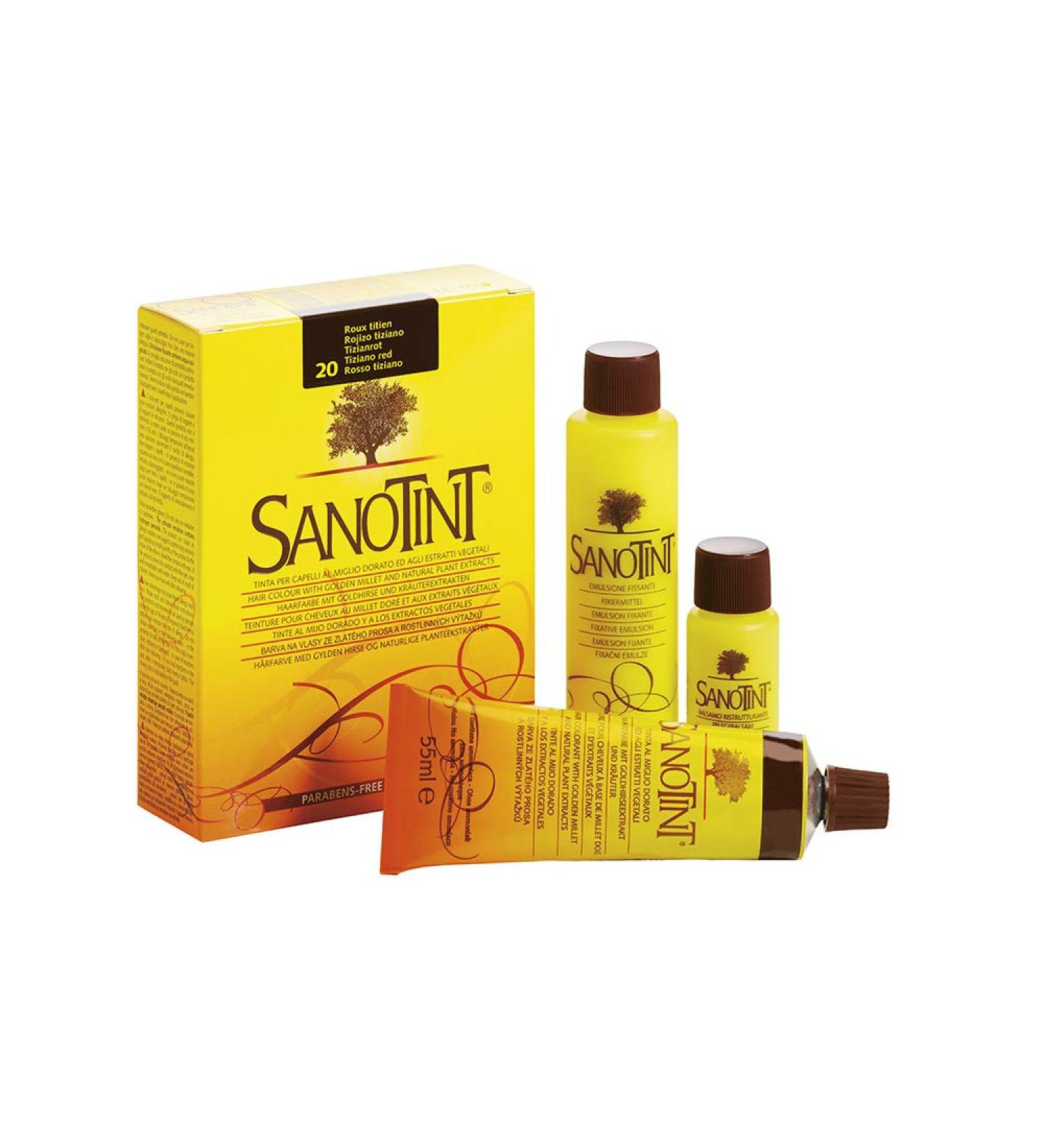 Sanotint SANOTINT Classic Hair Dye Color 20 Titian Red 2 boxes 2 x 125 ml