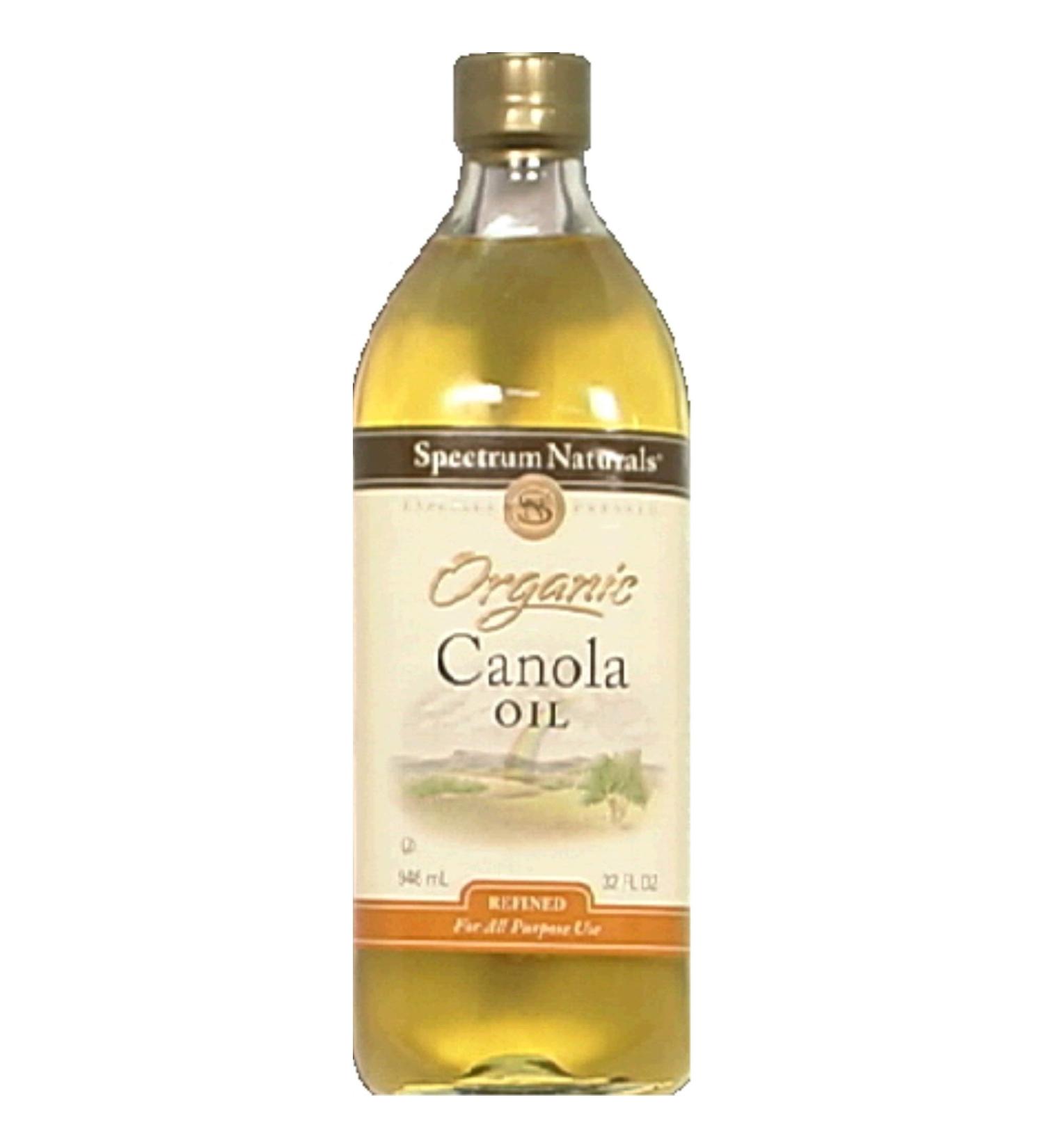 Spectrum Organic Canola Oil, 32 oz 32 Fl Oz (Pack of 1)