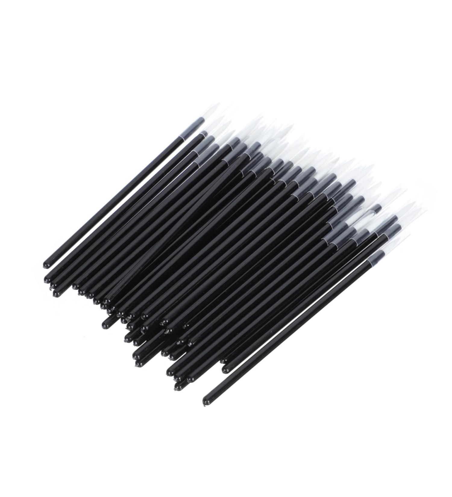 Housoutil 50pcs Eyeliner Brush Makeup Brush Makeup Eye Tools Girls Eyeliner Applicator Tool Woman Eyes Sequins 11.5x9cm Assorted Color - Buy Online on GoSupps.com