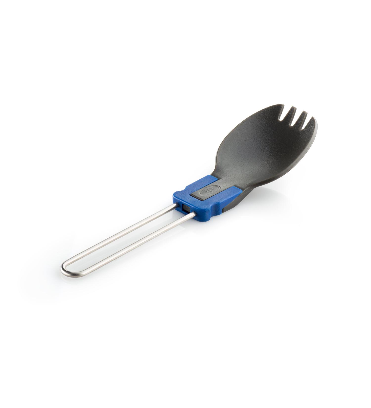 GSI Outdoors Folding Spork - Blue | Versatile Camping Utensil - Buy Online on GoSupps.com
