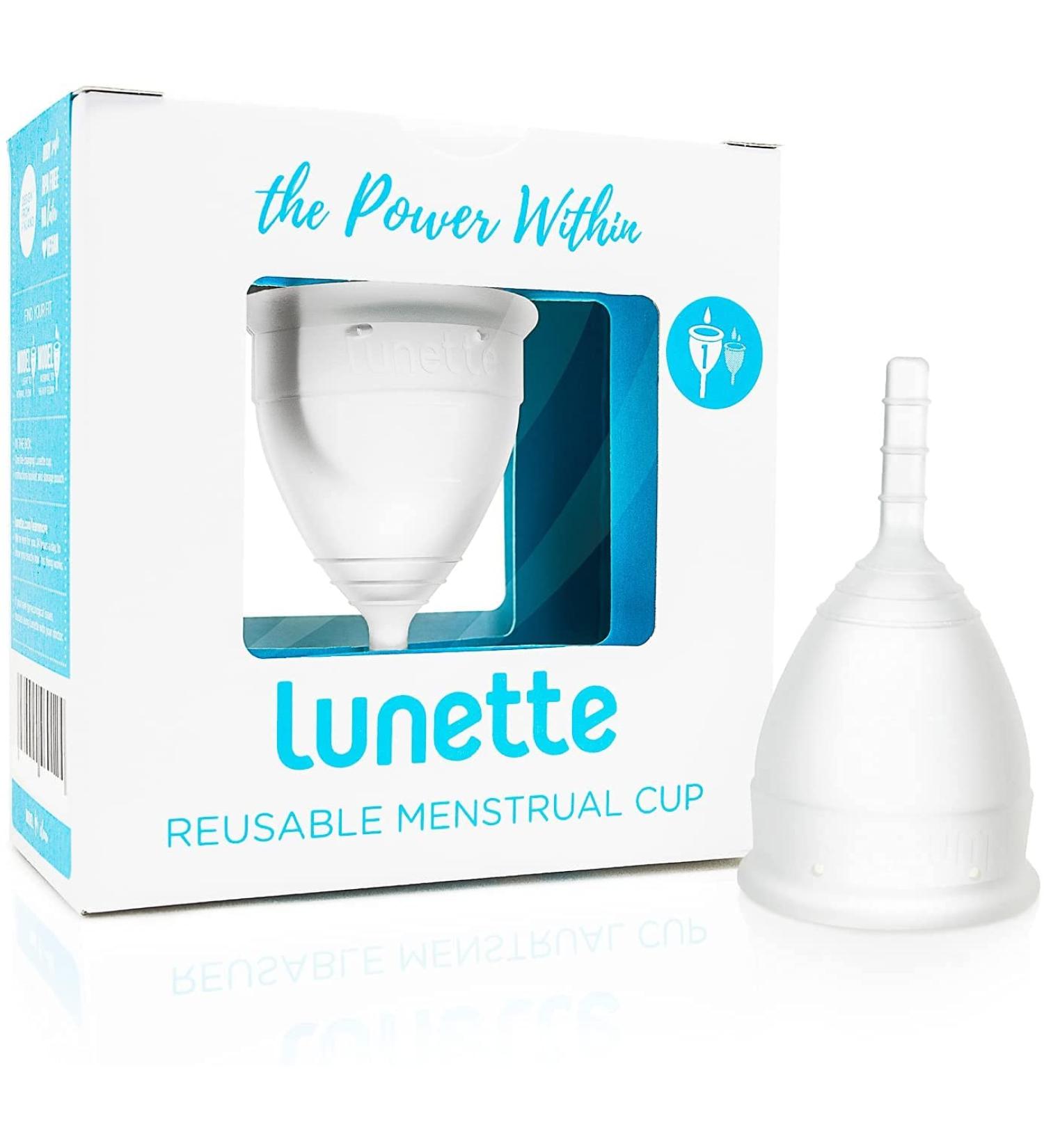 Buy LUNETTE Menstrual Cup Model 1 - Comfortable Eco-Friendly & Reusable | International Shipping Available - Buy Online on GoSupps.com