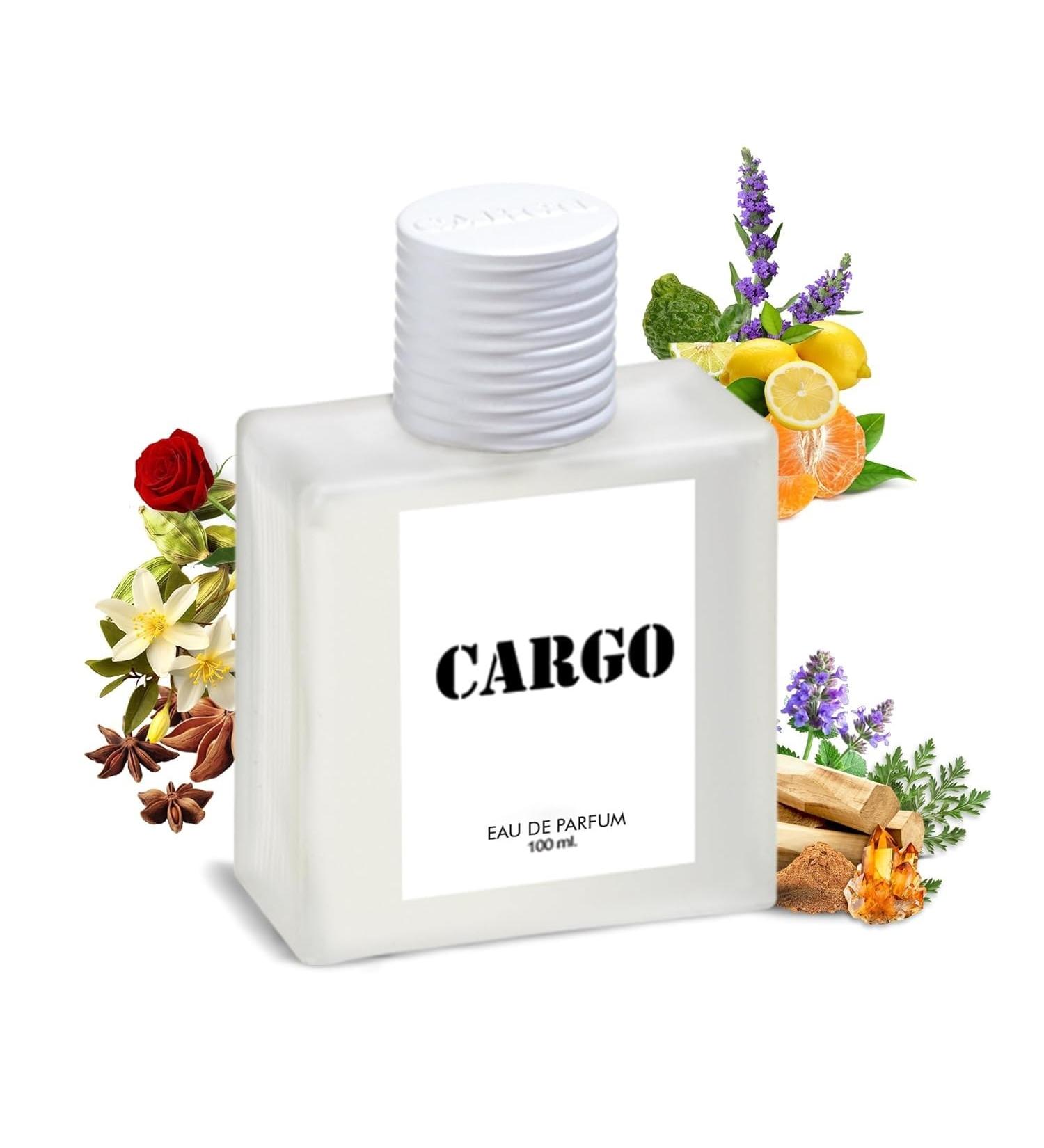 Cargo White Eau De Parfum | Eau De Perfum | Long Lasting Fragrance Perfum | For Men & Women | 100ml - Buy Online on GoSupps.com