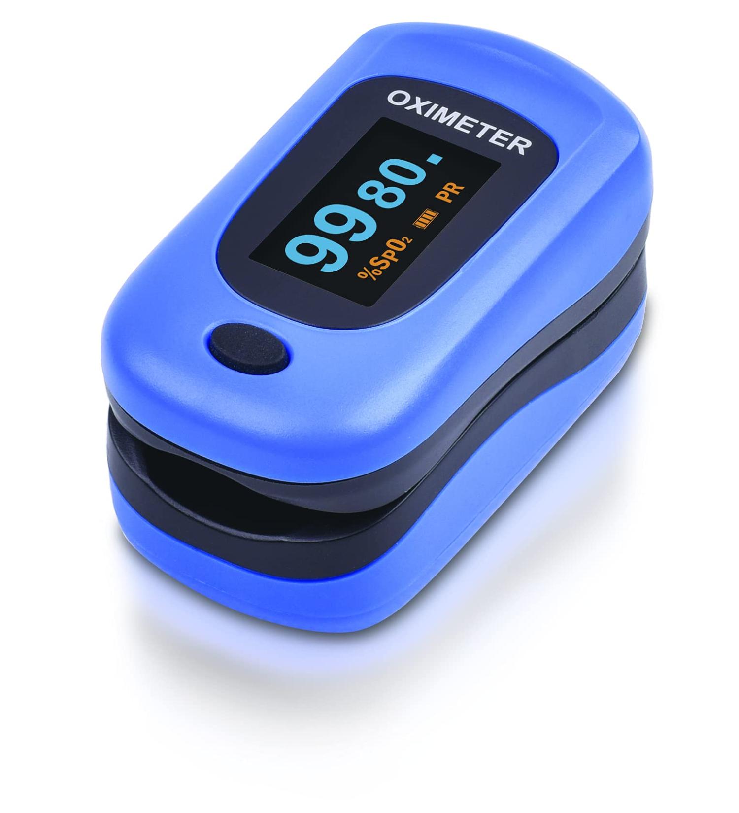 Fingertip Pulse Oximeter OLED Display Blood Oxygen Saturation Monitor