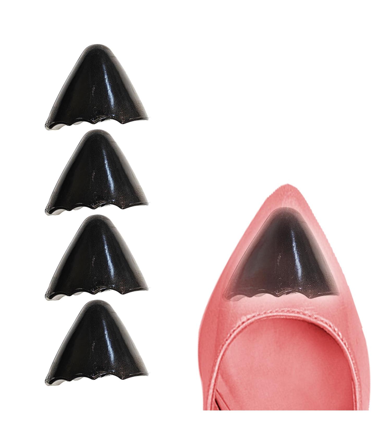 Toe Inserts for Shoes - Tighten Fit & Comfort | Shoe Fillers for Men & Women (2 Pairs Black Pointy - Buy Online on GoSupps.com