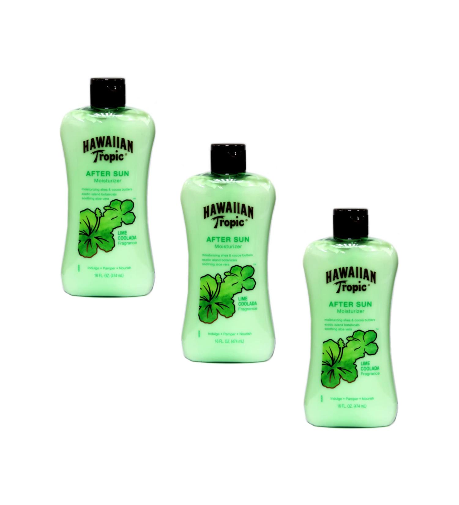 Hawaiian Tropic Lime Coolada Body Lotion 16oz - Pack of 3 | After Sun Moisturizer - Buy Online on GoSupps.com
