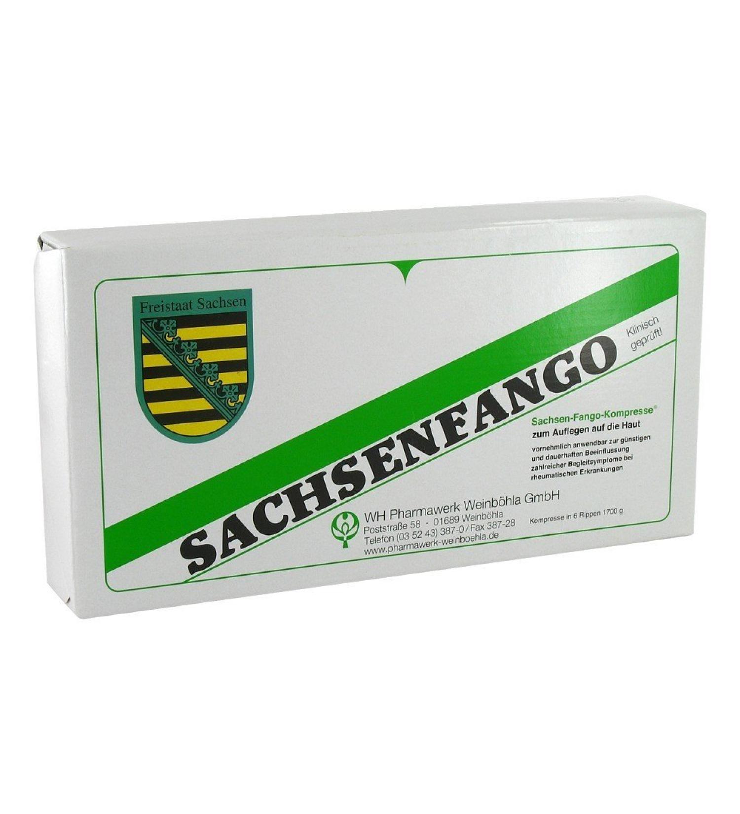 Sachsen Fango compress 50 x 27 cm 1700 g