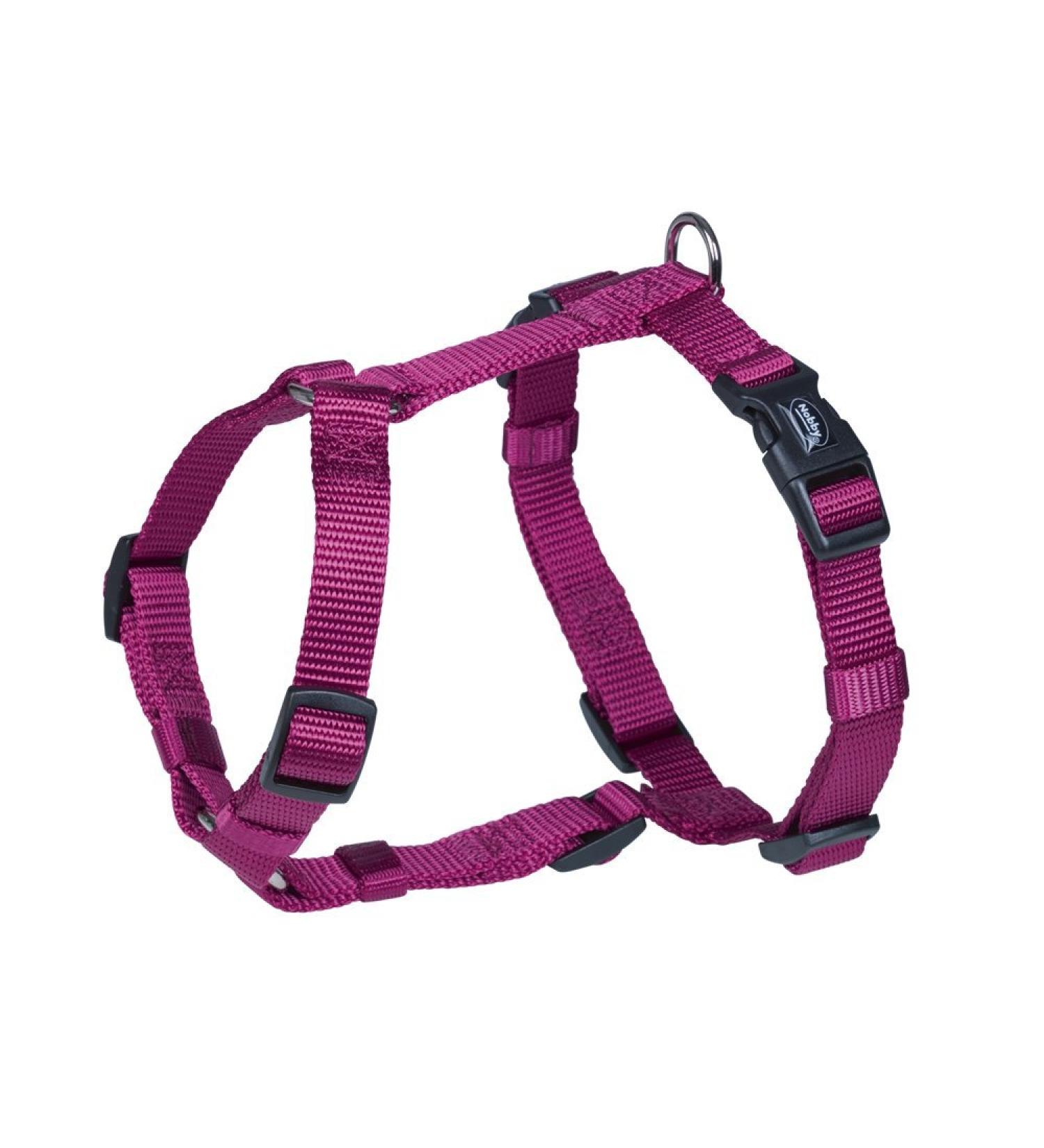 Nobby Harness Classic raspberry Chest: 20/35 cm Width: 10 mm 1 piece raspberry Length 20-35 cm Width 10 mm