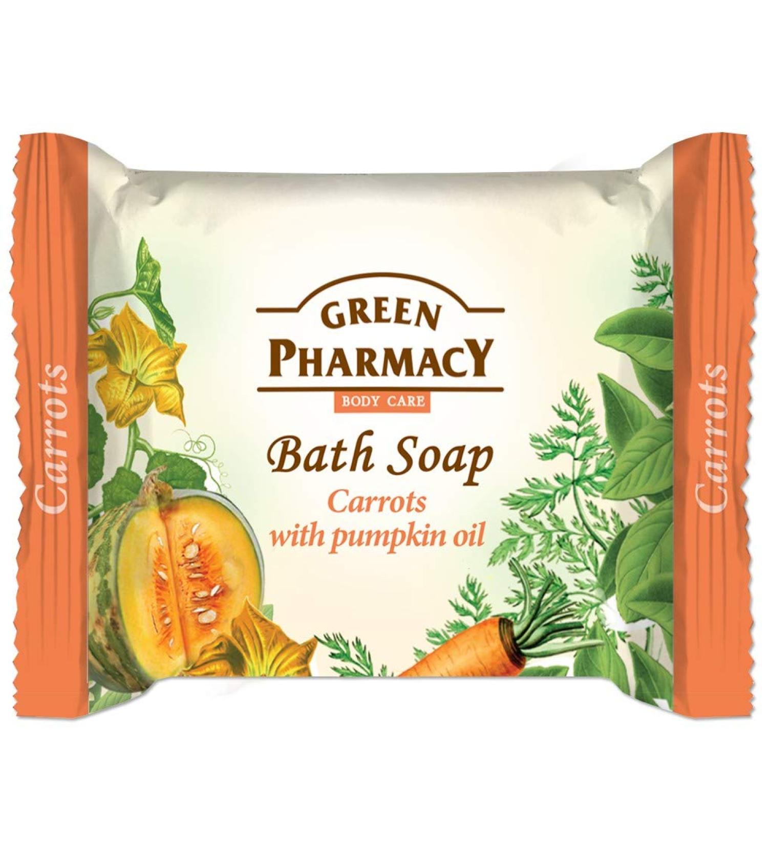 GREEN PHARMACY Green Pharmacy Bath Soap Carrots With Pumpkin Oil 100g