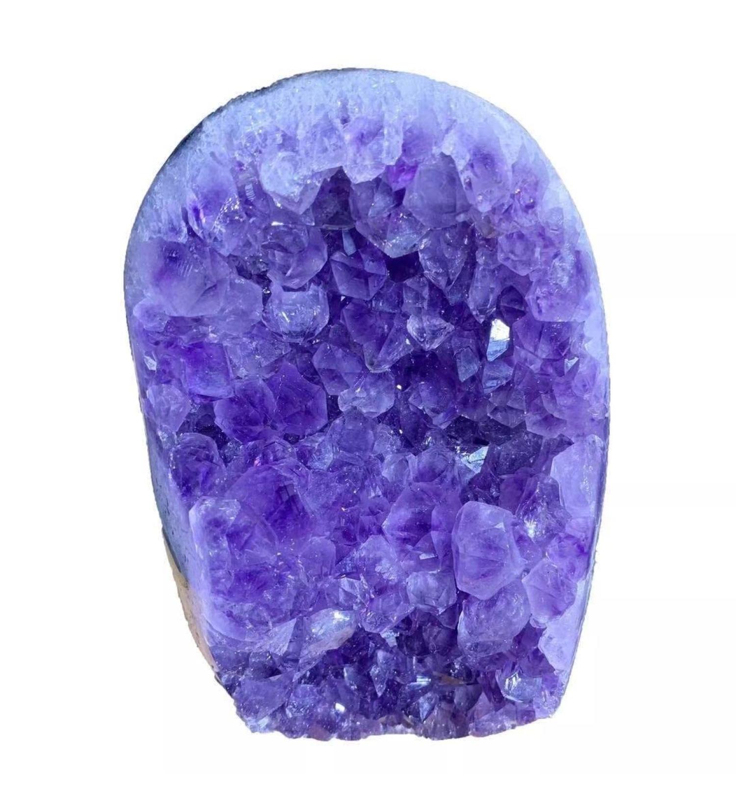 Room Decoration 300G-2400G Natural Purple Crystal Geode Rough Stone Amethyst Cluster Freeforms 1pc (Color : 1.5-1.6kg) - Buy Online on GoSupps.com