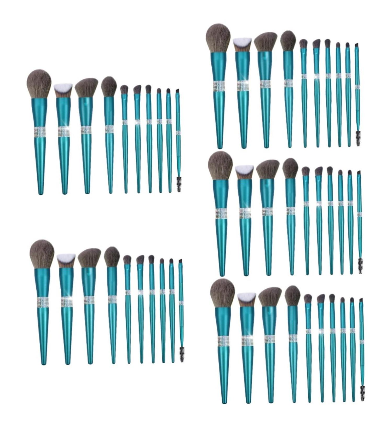 FRCOLOR 5 Sets Diamond Makeup Brush Beauty Tools Face Tools Facial Tools Girl Makeup Brush Makeup Applicator Beauty Kit Eyeshadow Women Eye Shadow Brush Miss Soft Fur Plastic Rhinestones - Buy Online on GoSupps.com