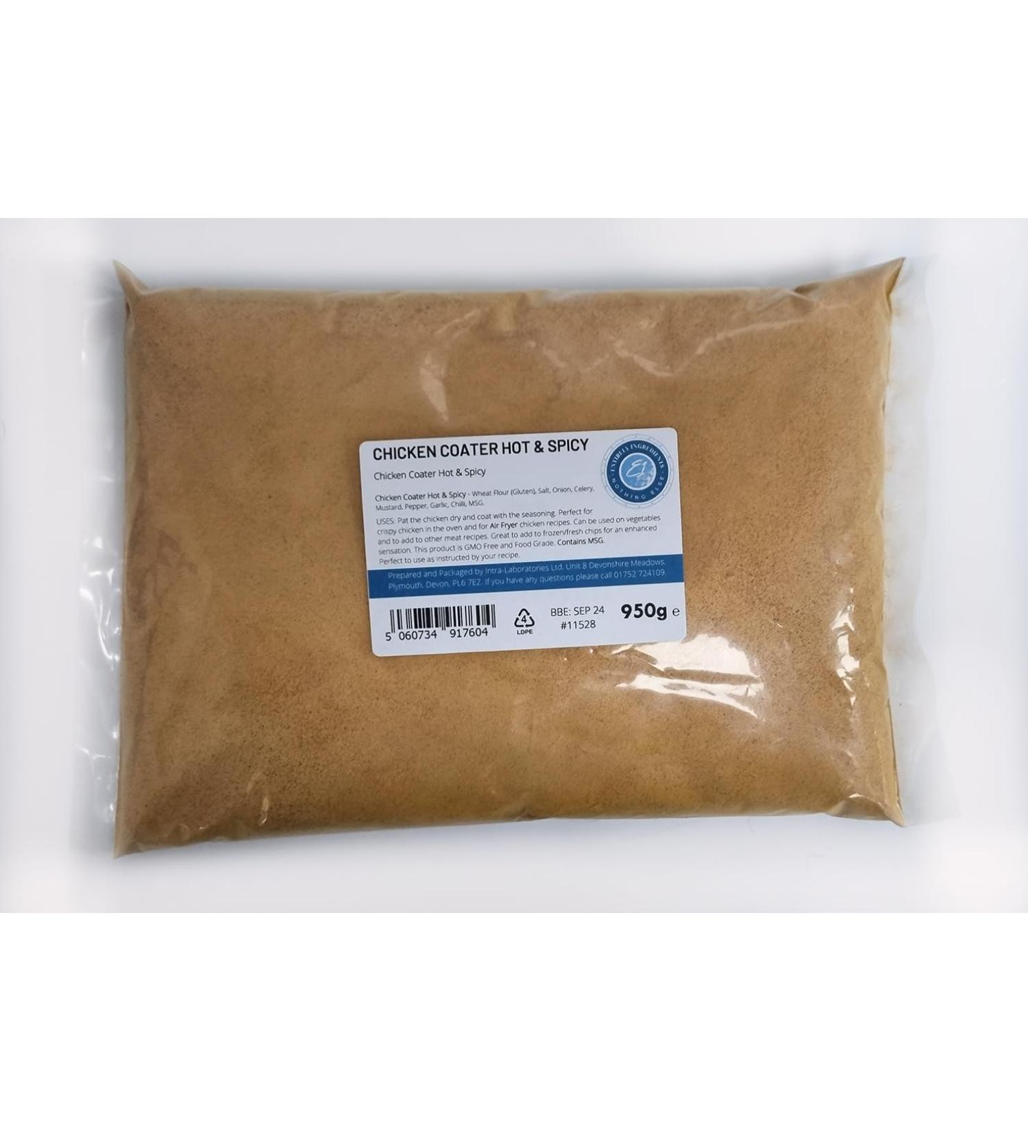 Entirely Ingredients - Chicken coater hot & Spicy 950g - Selected for Premium Quality