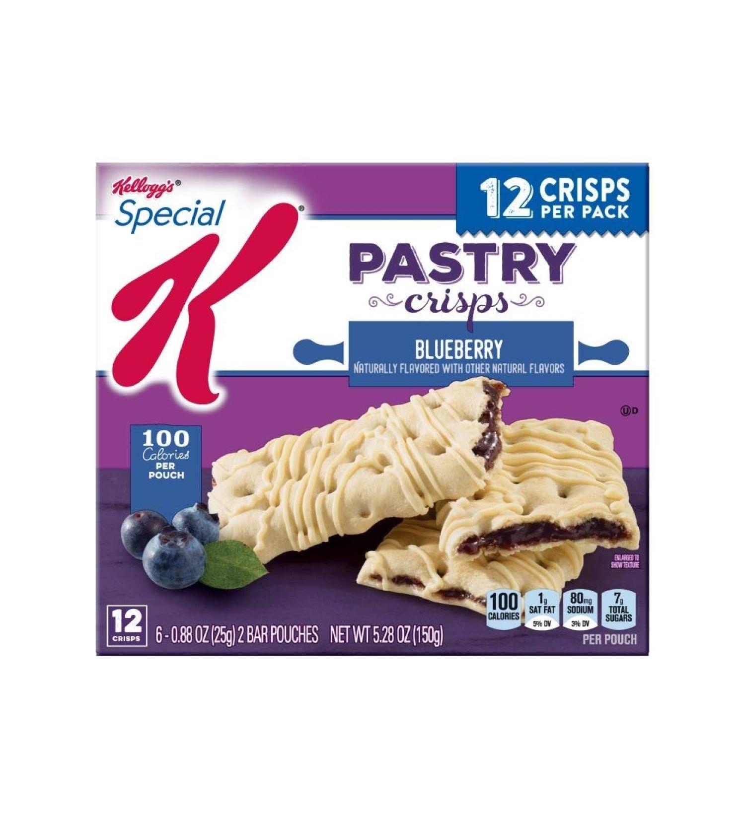 Kellogg's Special K Blueberry Pastry Crisps - Pack of 2 - Buy Online on GoSupps.com