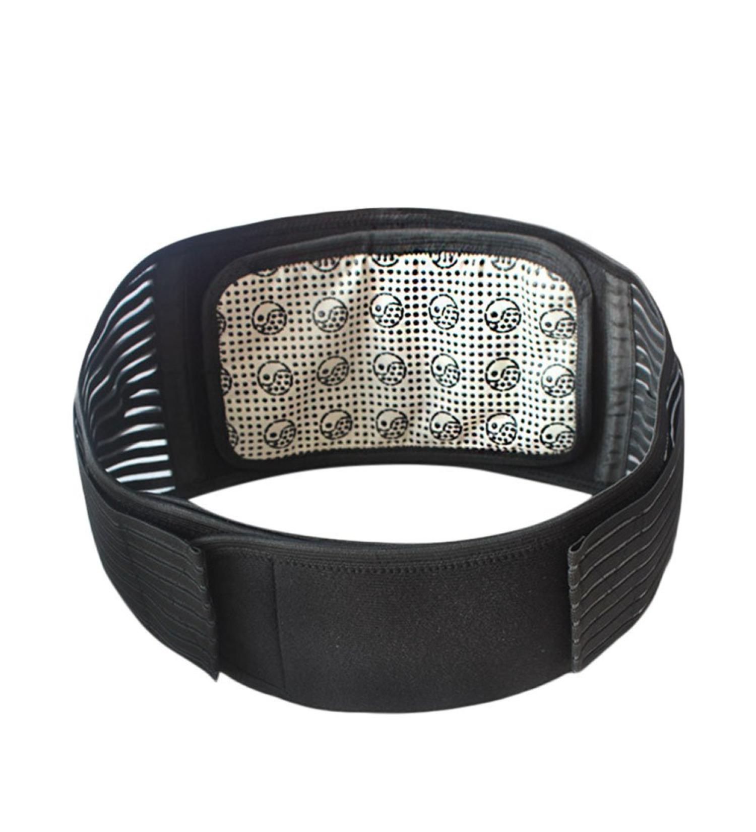 Buy Healifty Belt Magnetic Therapy - Self-Heating Breathable Adjustable Back Support in XL (Black) | International Shipping - Buy Online on GoSupps.com