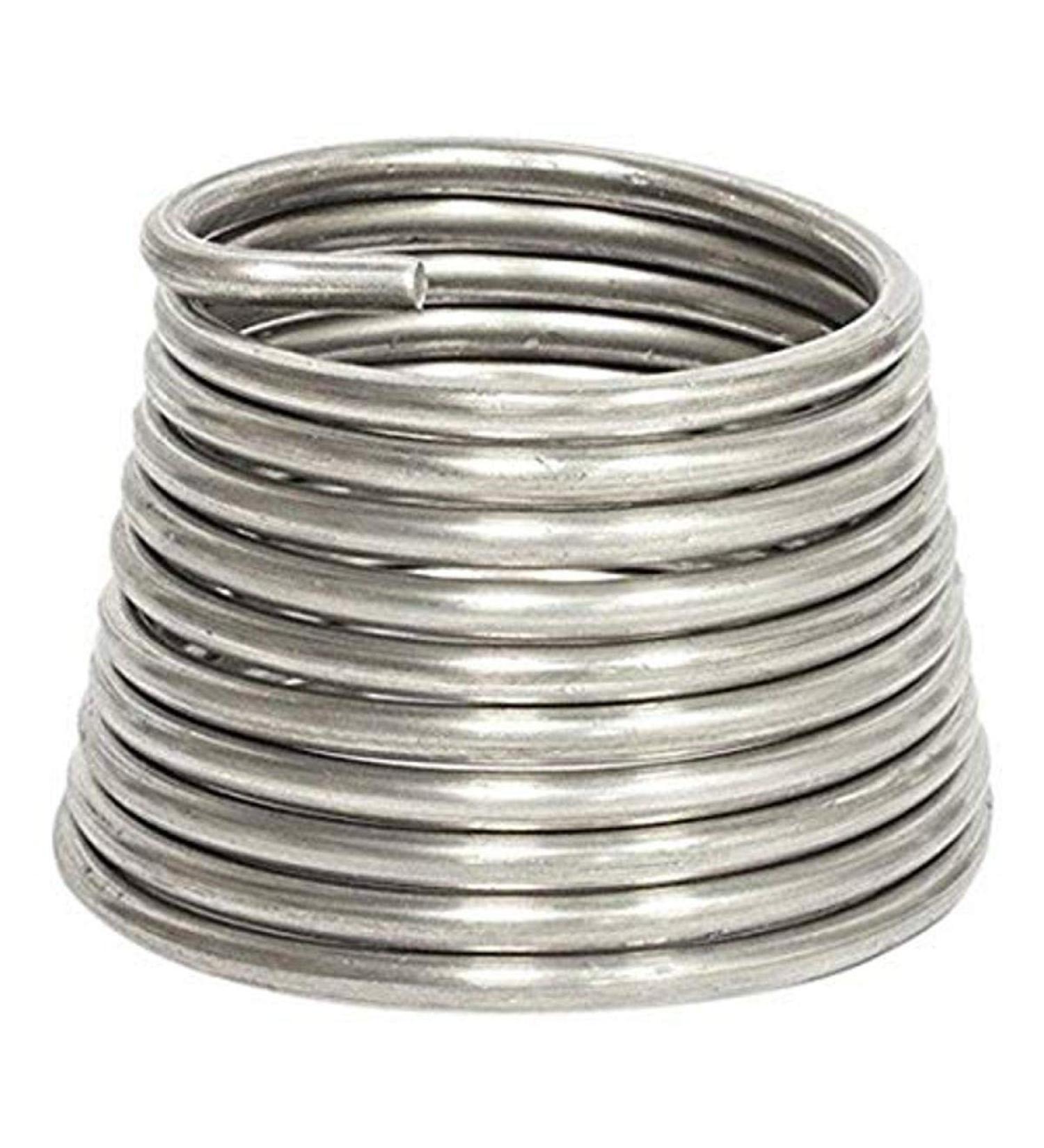 Jack Richeson Armature Wire  1/4 Inch x 10 Feet  Aluminum Metallic