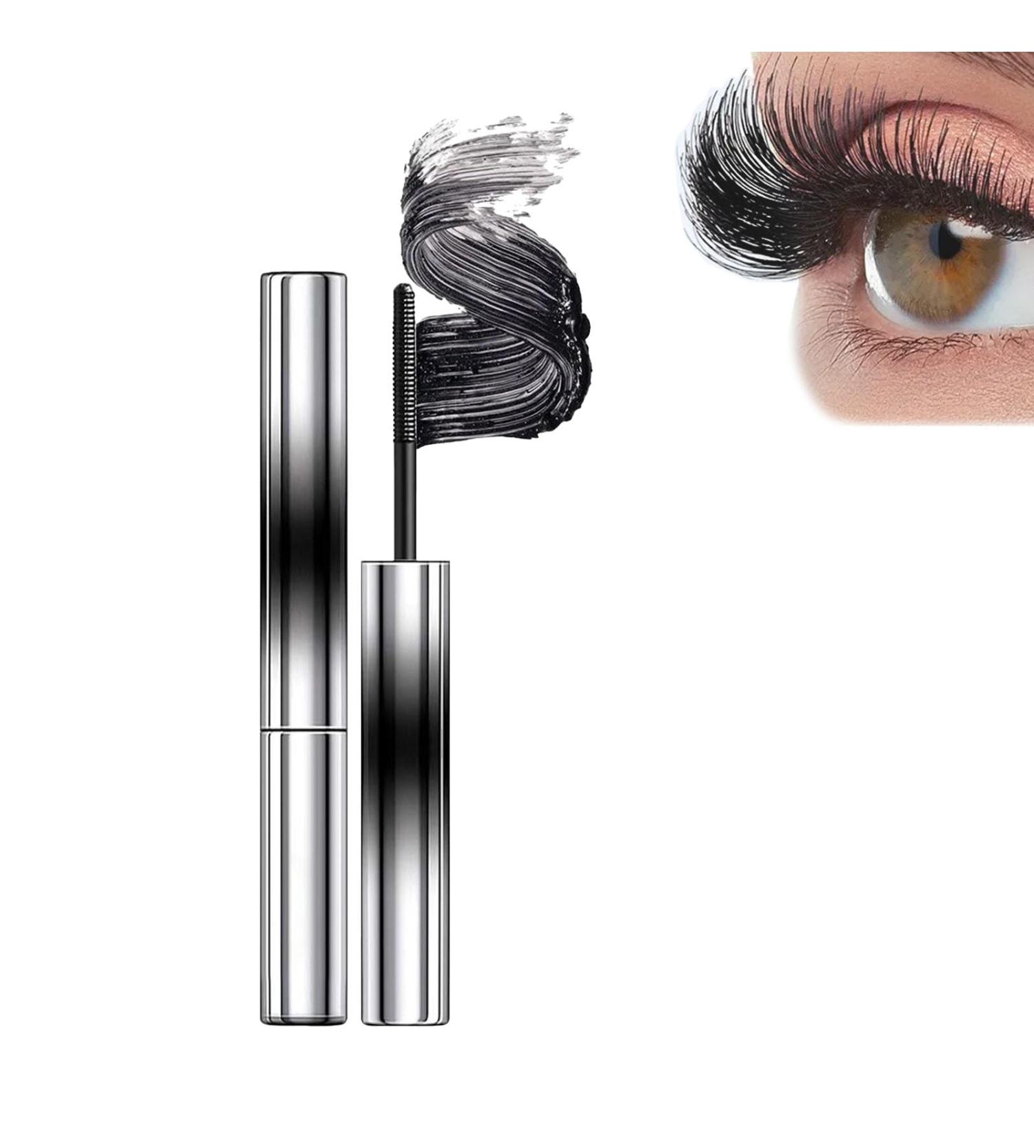  blmcoos Iron Wand 3D Eyelash Mascara Waterproof Adjustable Mascara Natural Volume Long Lasting No Flaking No Chipping No Clumping Black Metal Shaft - Buy Online on GoSupps.com