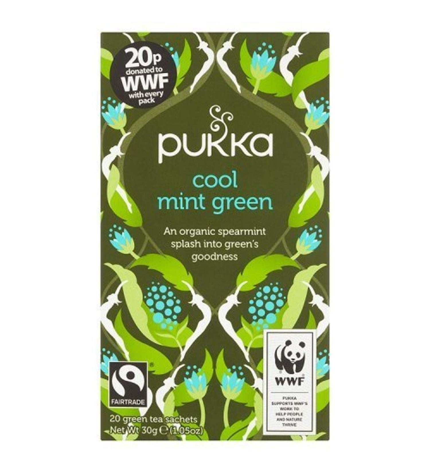 Pukka Mint Matcha Green Tea (20 Sachets)