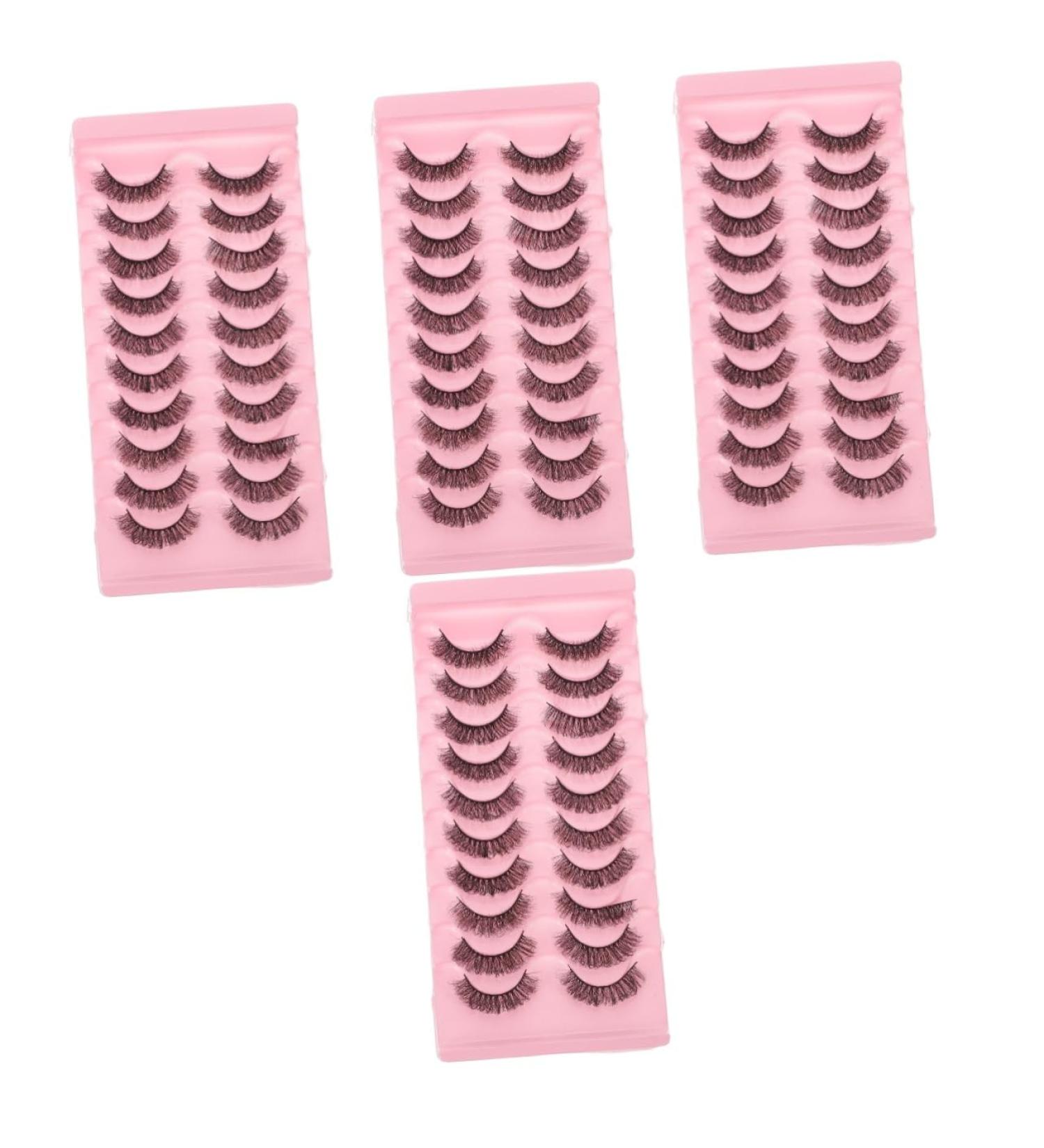 Beavorty 40 Pairs False Eyelashes Eyelash Women Eyelashes Natural Eyelashes False Lashes Short False Eyelashes Fake Lashes Full Individual Lashes Imitation Accessories Miss Slim - Buy Online on GoSupps.com