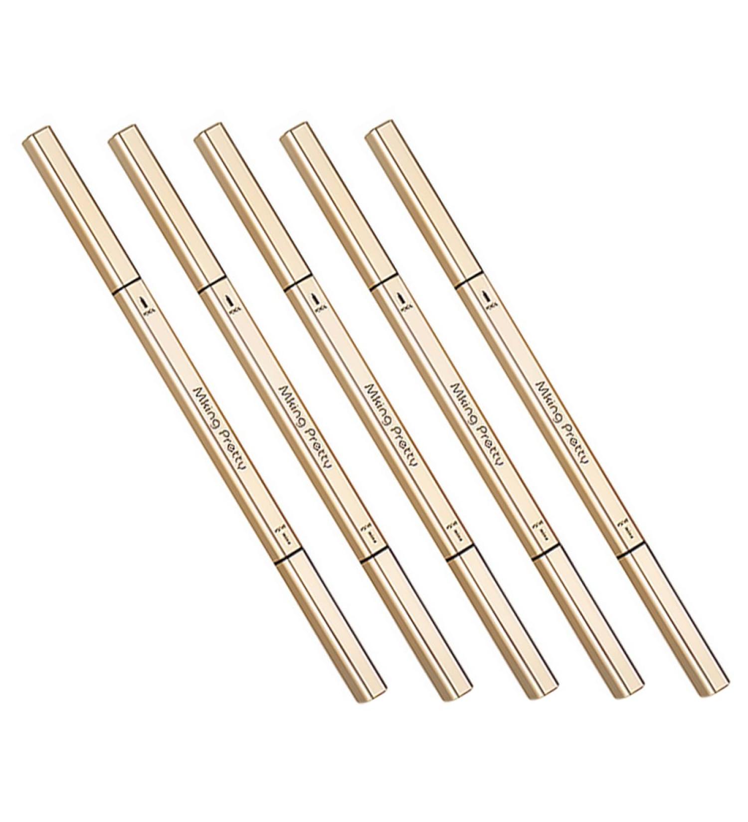 HAPINARY 5pcs Double Ended Eyebrow Pencil Drawing Eyebrow Pen Eyebrow Makeup Pencils Eyebrow Pens Plastic - Buy Online on GoSupps.com