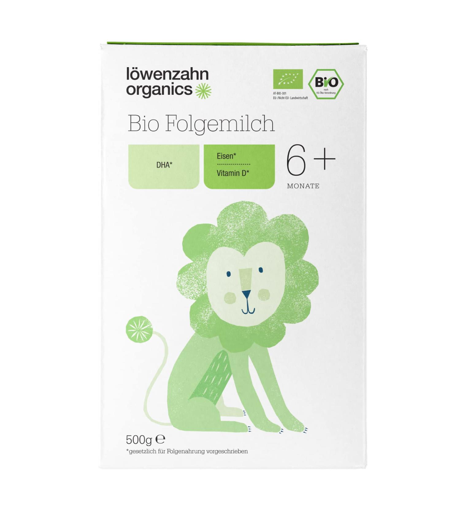 Dandelion Organics Bio Follow-Up Milk 6+ Months | Healthy Baby Milk Powder & Baby Food - Buy Online on GoSupps.com