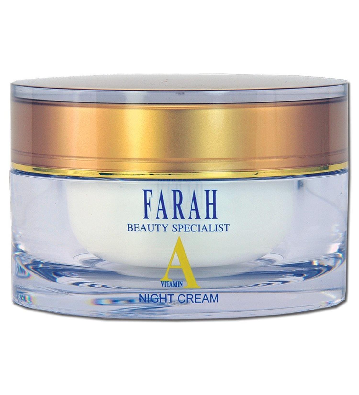 FARAH Vitamin A NIGHT Cream F-1802(50ml) 1.69 Fl Oz (Pack of 1)