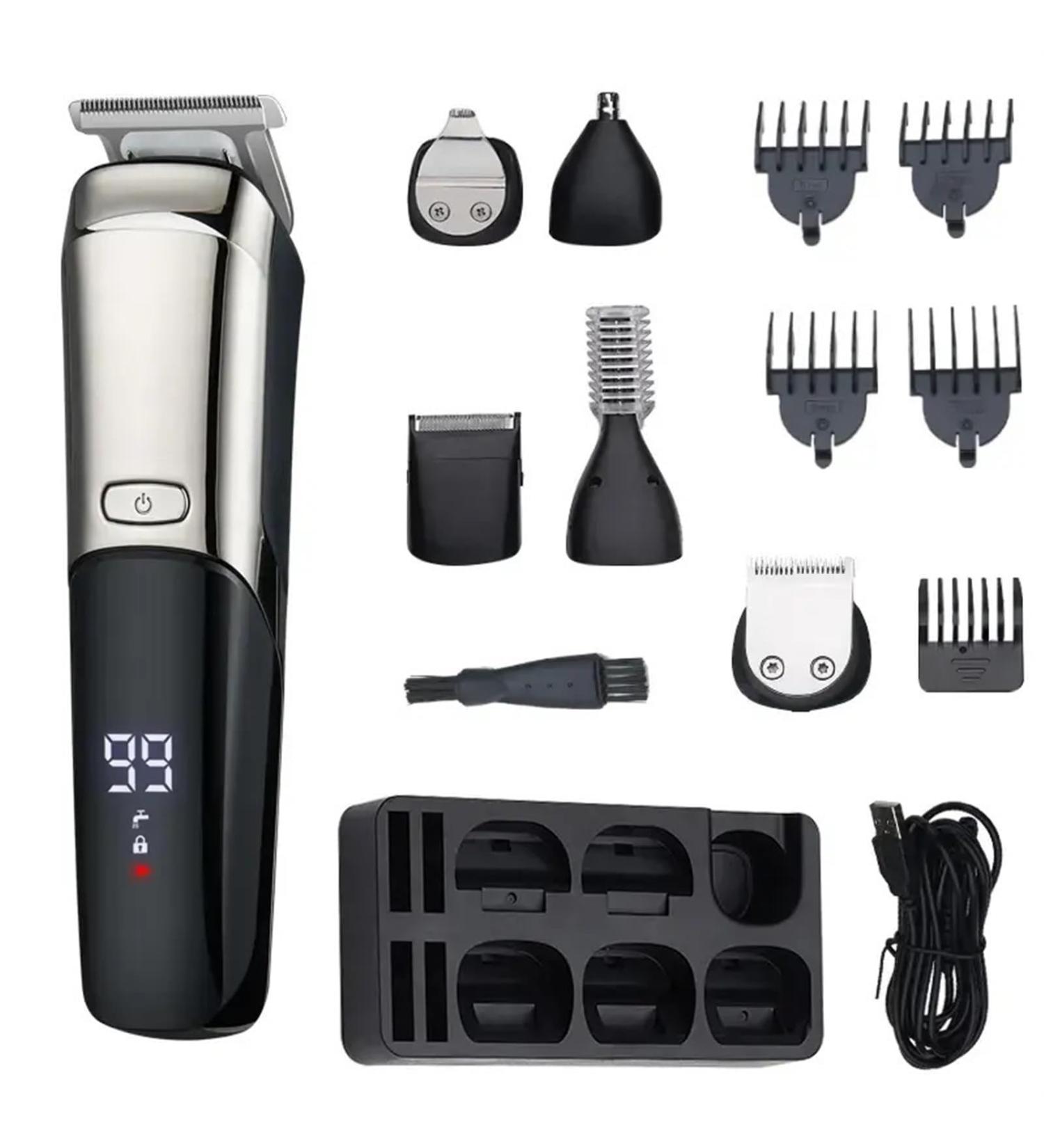Best Beard Trimmer & Electric Razor for Men - Cordless Hair Clipper Shaving Kit for Mustache Nose & Ear Hair - Buy Online on GoSupps.com
