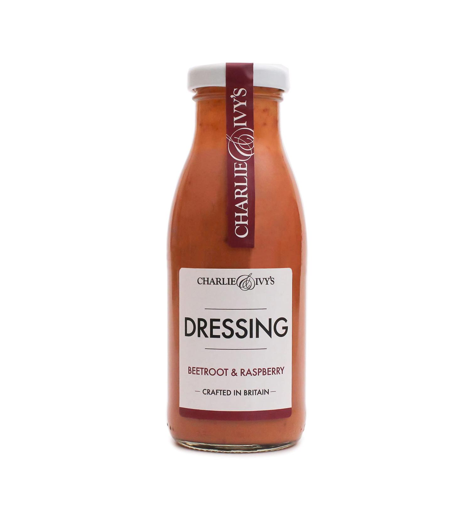 Charlie & Ivy's Beetroot & Raspberry Dressing 250ml - Delicious Flavor for Salads and More - Buy Online on GoSupps.com