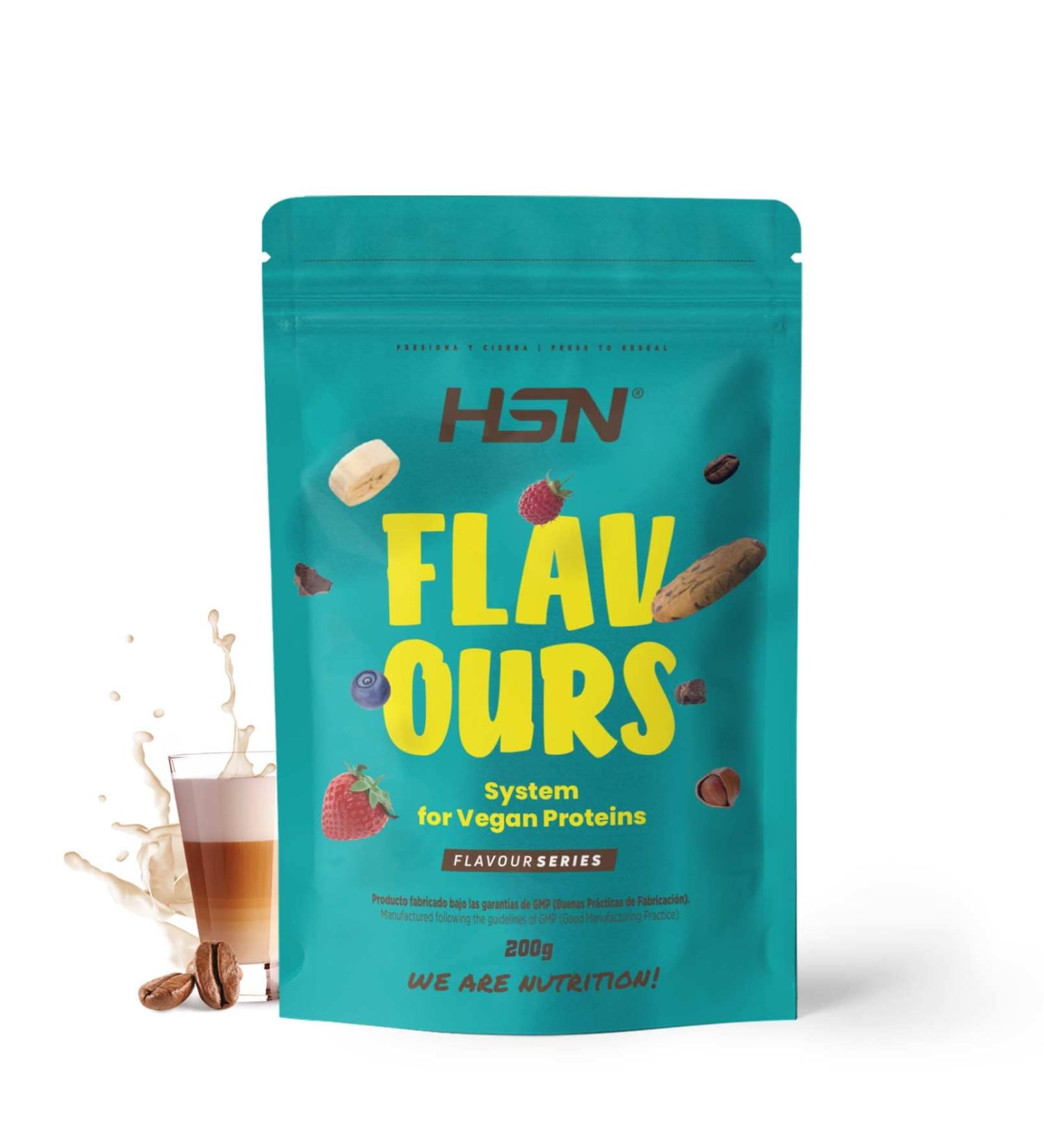  HSN HSN Vegetable Protein Flavour | Cracked Coffee Flavor 200g 66 Takes Per Pack | Keto & Vegan Diet | Extremely Low Calorie & Sugar | Non-GMO Gluten Free - Buy Online on GoSupps.com