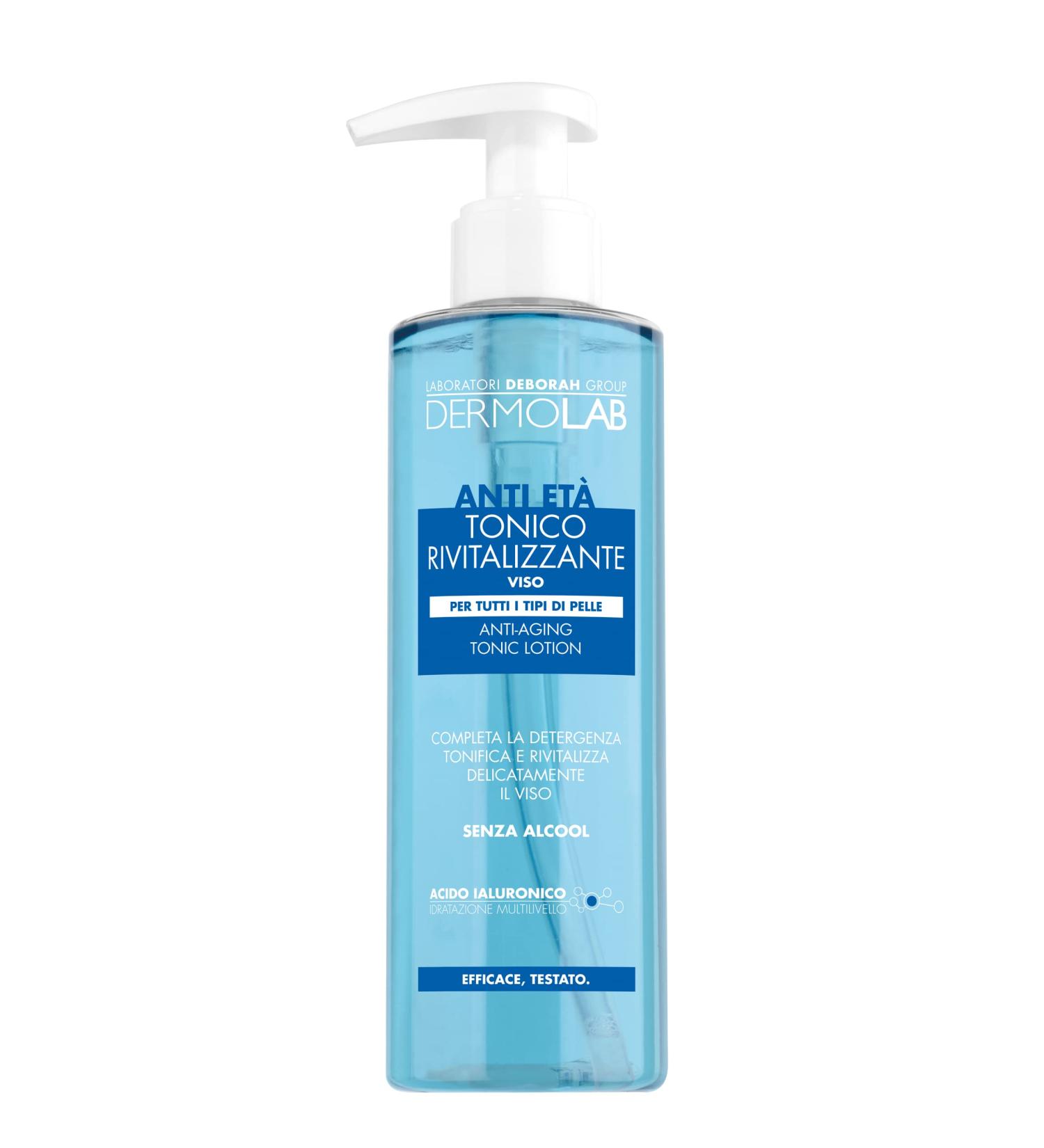 Dermolab Revitalizing antiaging facial water for all skin types with hyaluronic acid antiaging effect and invigorating cleanses and softens wrinkles dermatologically tested 200 ml - Buy Online on GoSupps.com