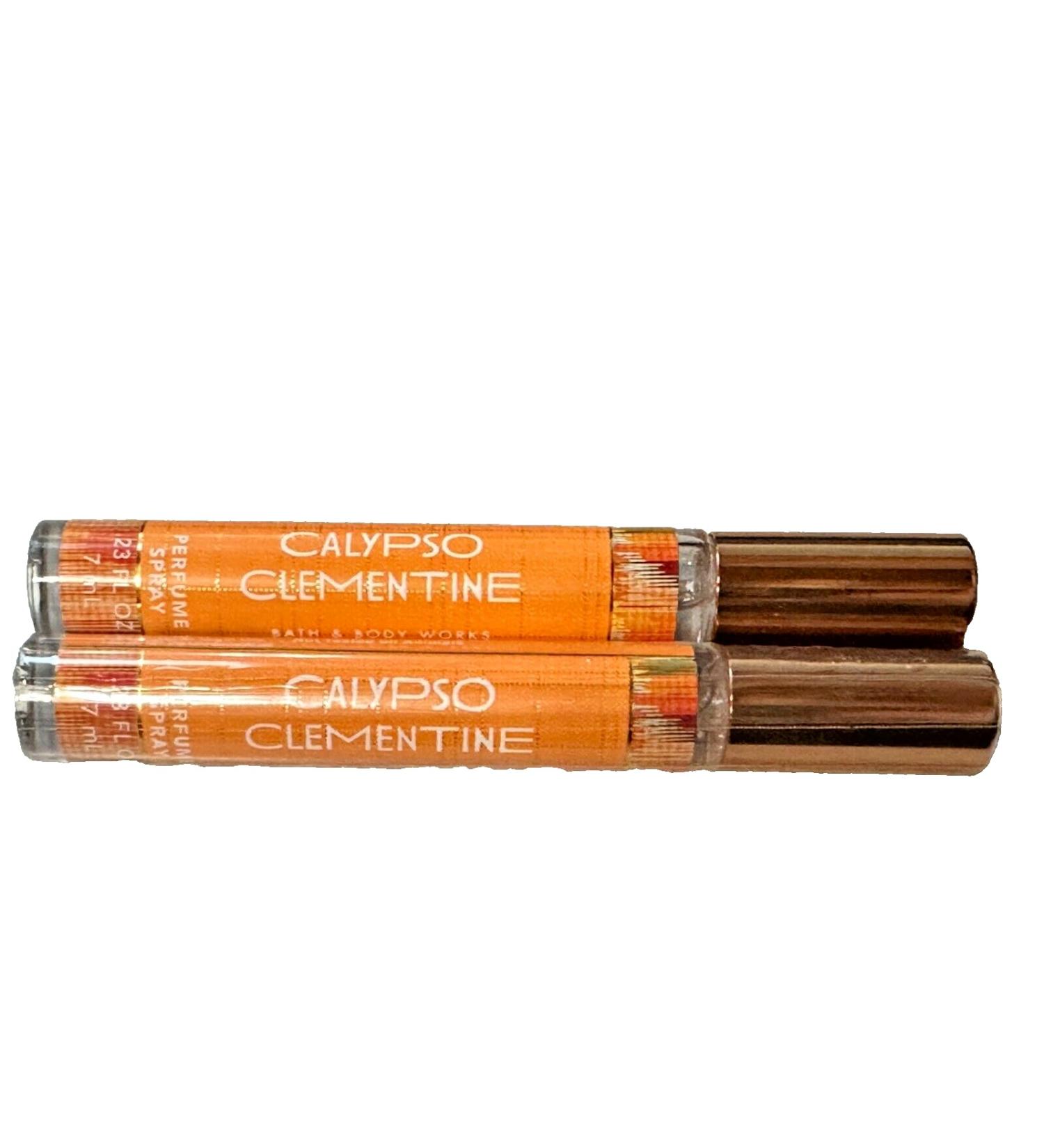 2 Mini Perfume Spray 0.23 Fluid Ounce perfume calipso clementine bath body set
